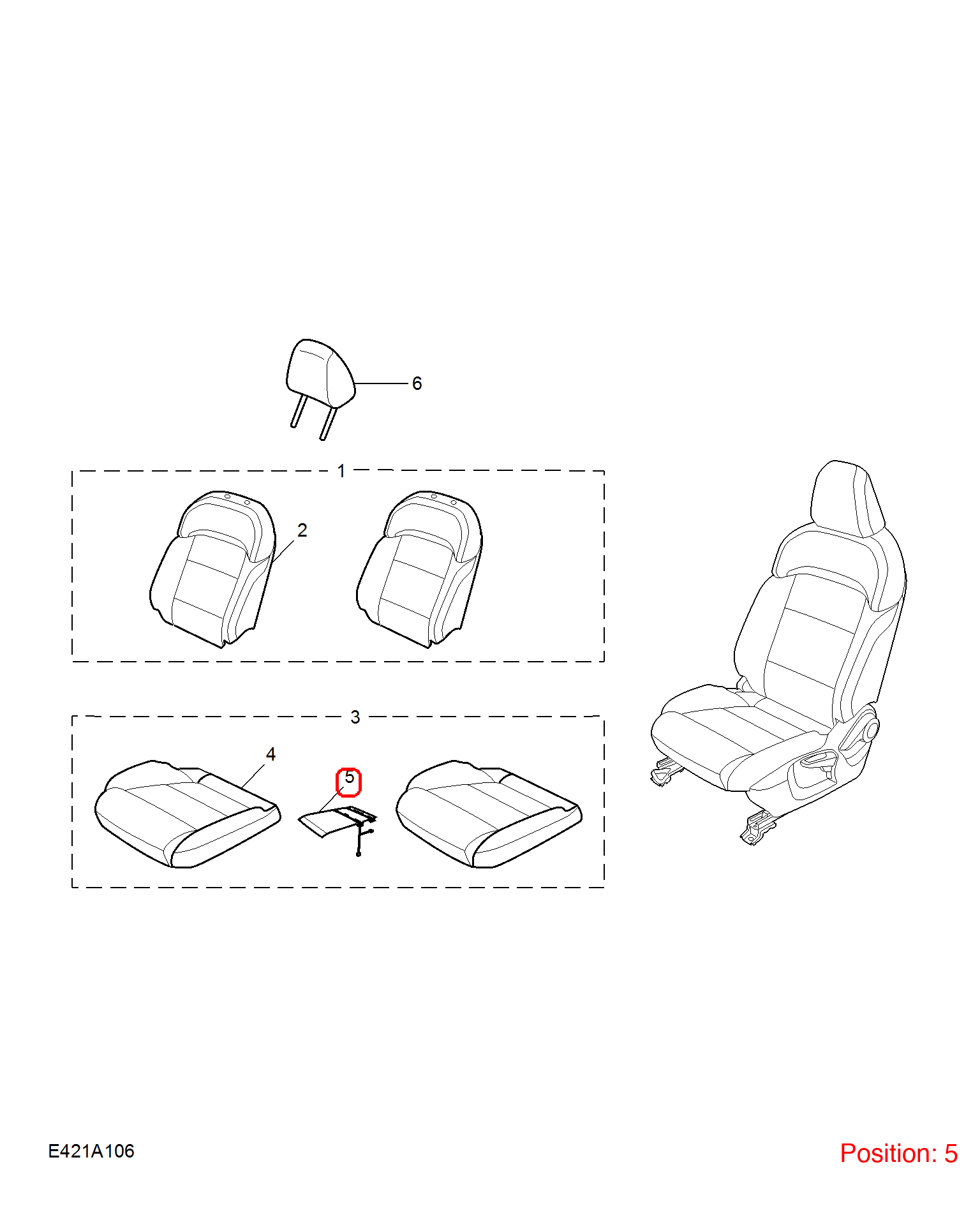 MG Seat heater OEM 11022702 FOR MG 11022702-MG_OEM