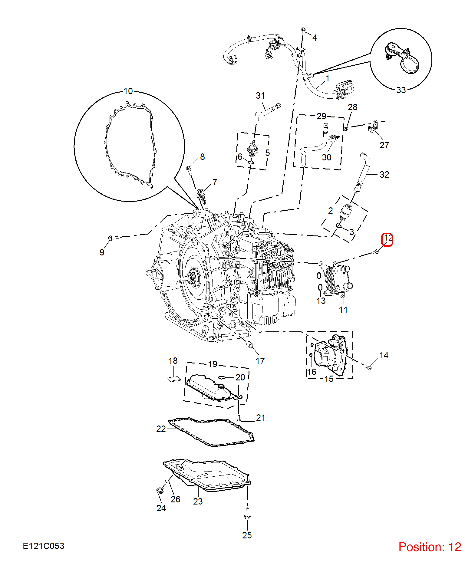MG Screw OEM 11022750 FOR MG MG5 11022750-MG_OEM