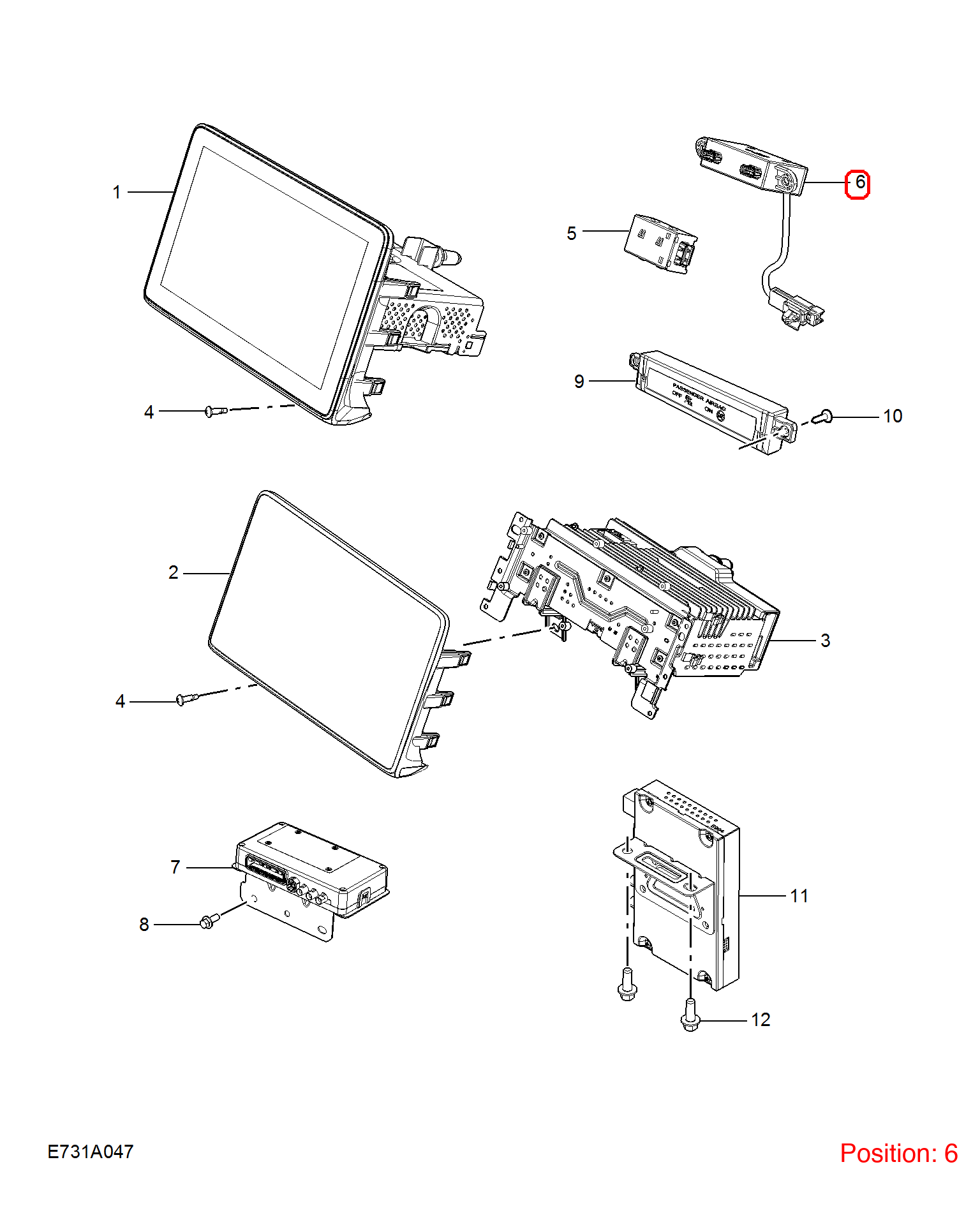 MG USB port OEM 11060972 FOR MG 11060972-MG_OEM
