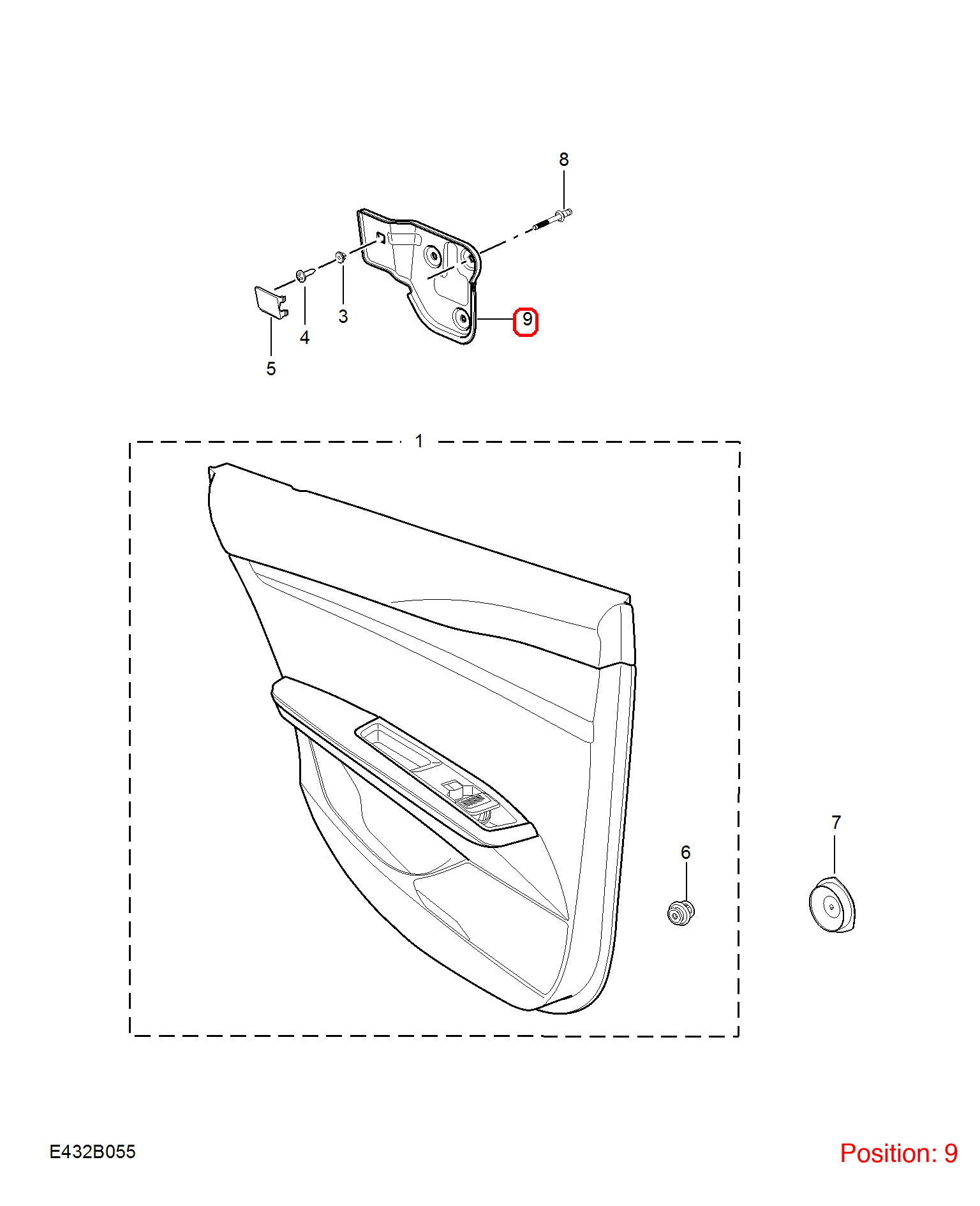 MG Bracket OEM 11081768 FOR MG 11081768-MG_OEM