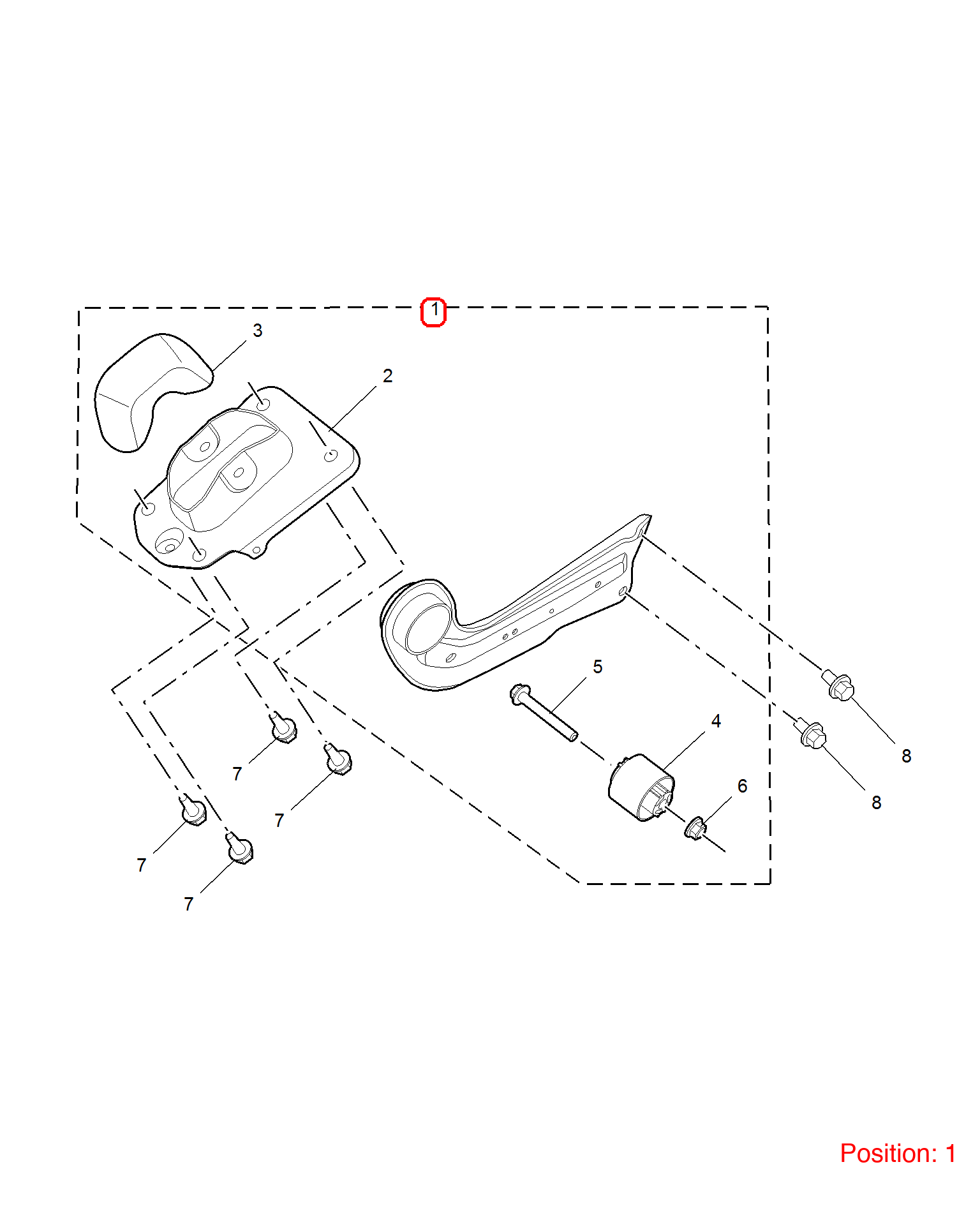 MG Control arm OEM 11099910 FOR MG6 11099910-MG_OEM
