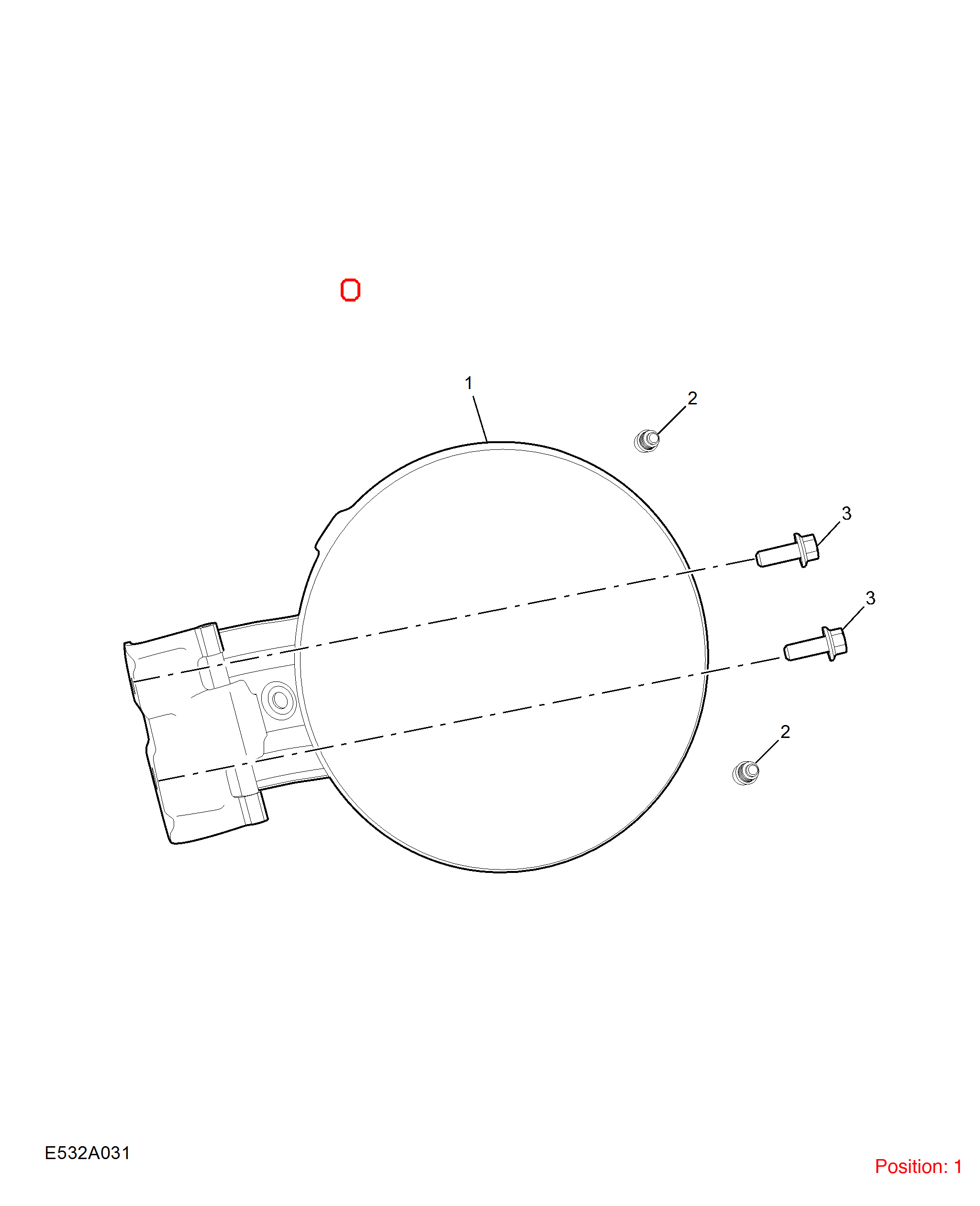 MG Fuel tank outer cover OEM 11121390SEPP FOR MG 11121390SEPP-MG_OEM
