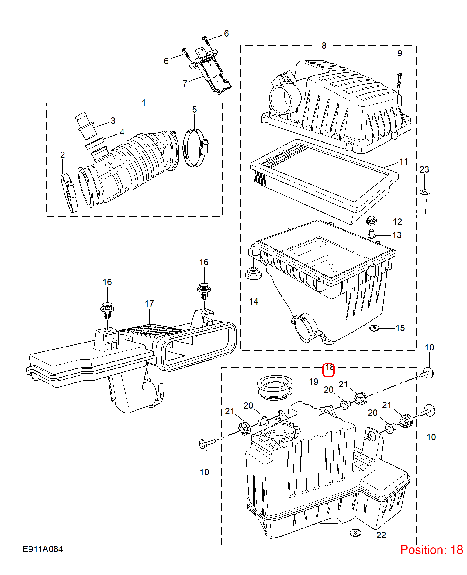 MG Resonance box OEM 11136103 FOR MG5 11136103-MG_OEM