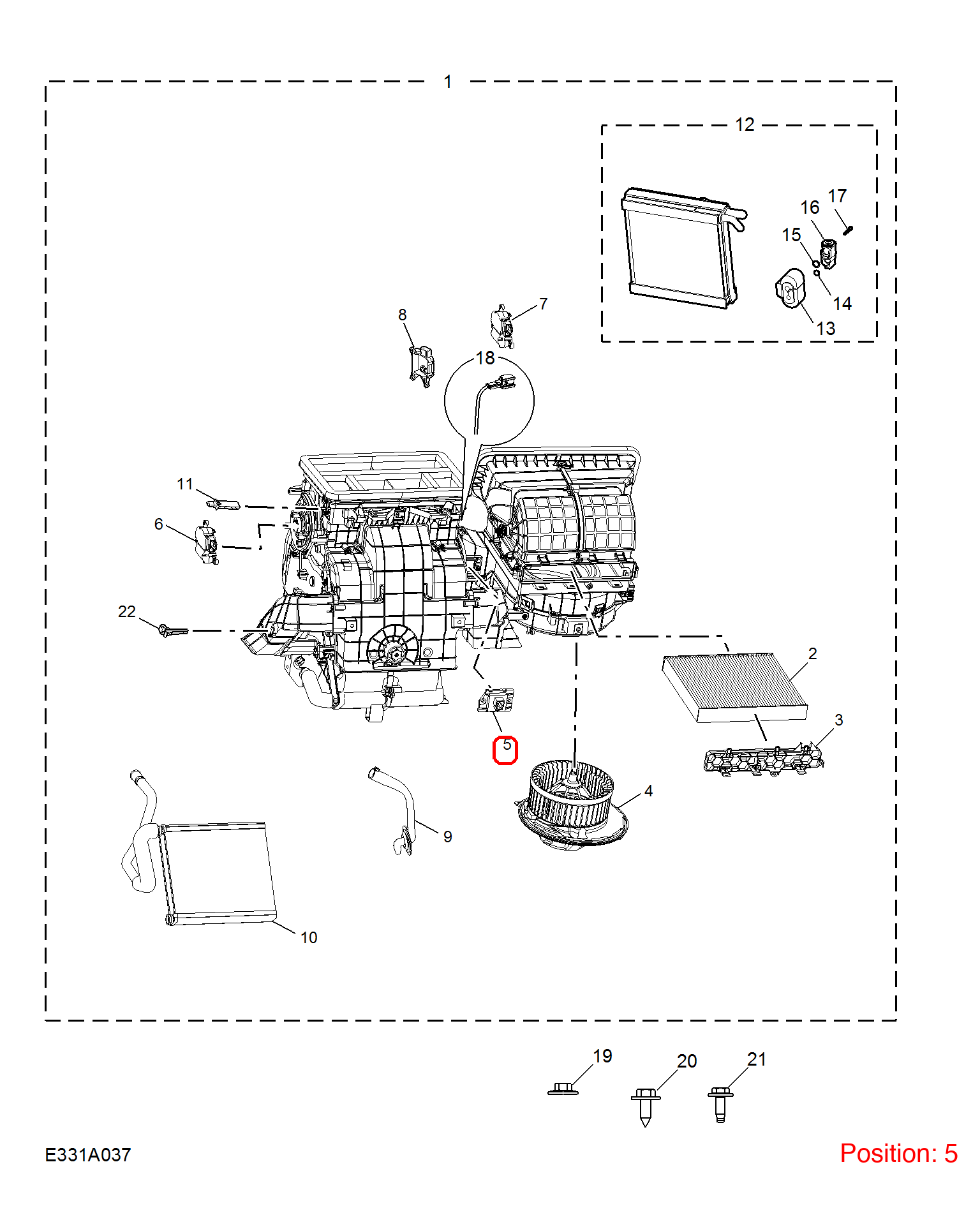 MG Blower Regulator OEM 11179796 FOR MG5 MG 11179796-MG_OEM
