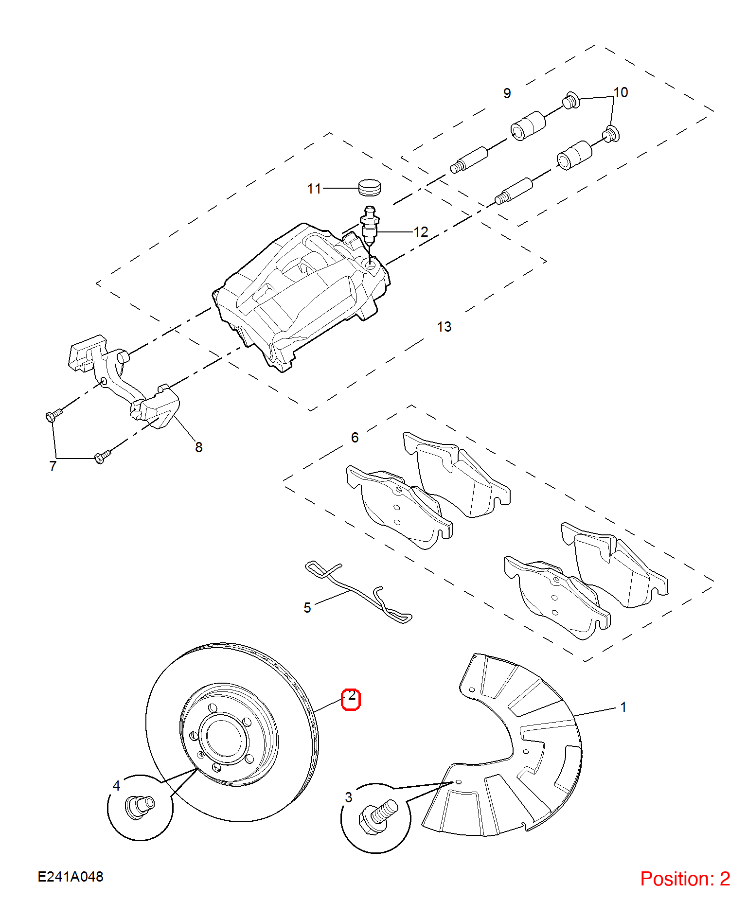 MG Brake disc OEM 11193996 FOR MG5 MG MG6 11193996-MG_OEM