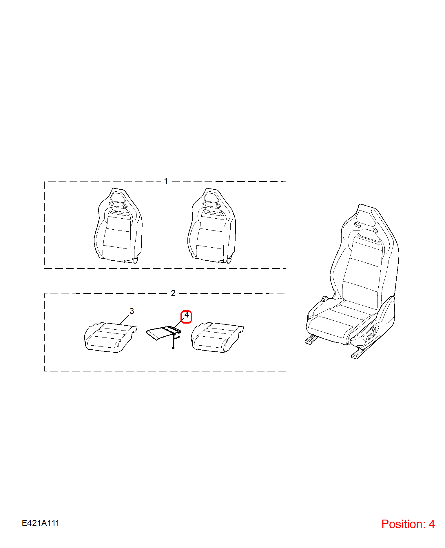 MG Seat heater OEM 11222302 FOR MG 11222302-MG_OEM