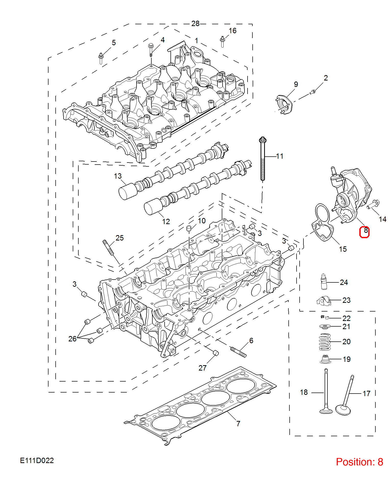 MG Brake vacuum pump OEM 11224758 FOR MG RX5 RX8 11224758-MG_OEM