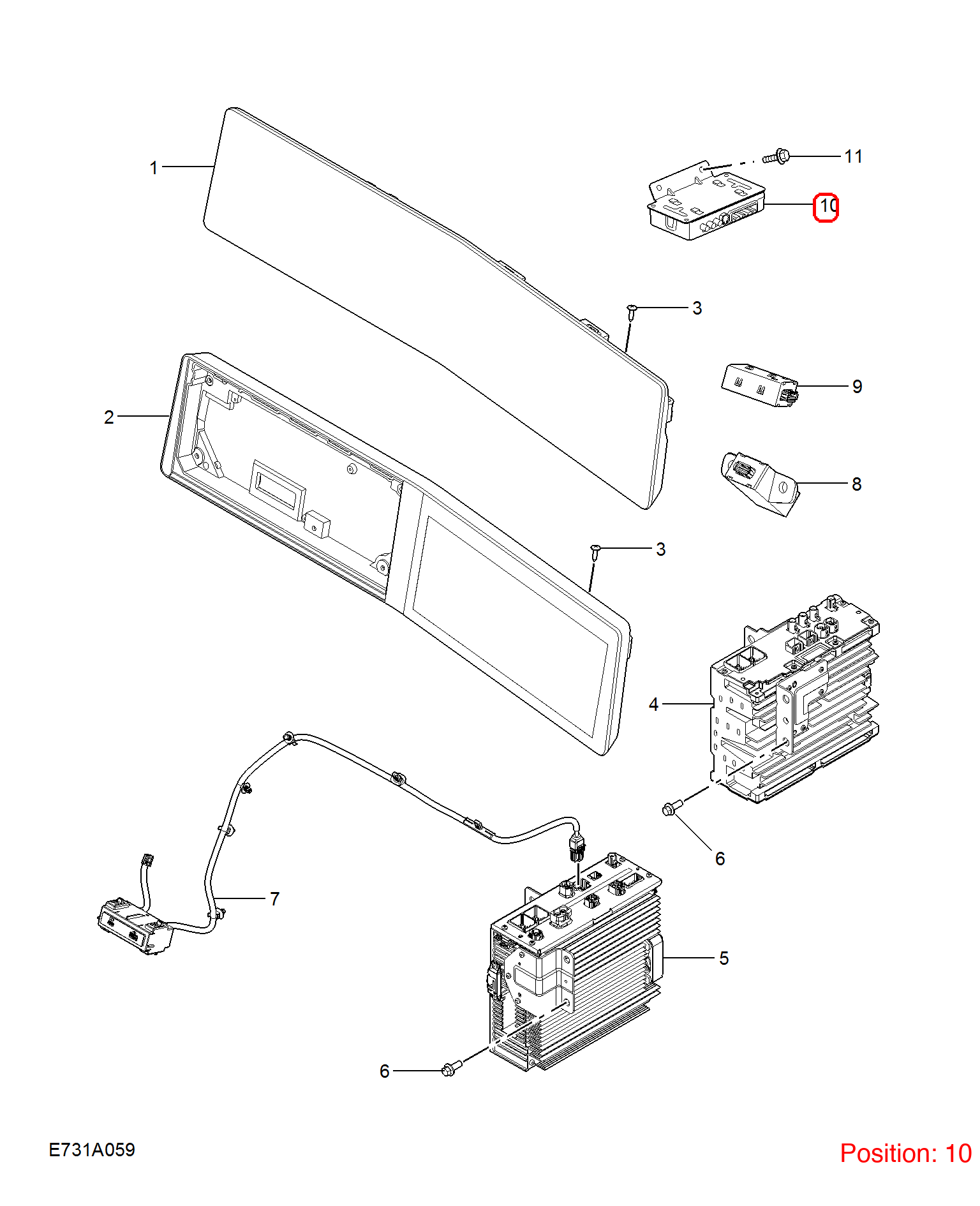 MG Communication computer OEM 11255976 FOR MG 11255976-MG_OEM