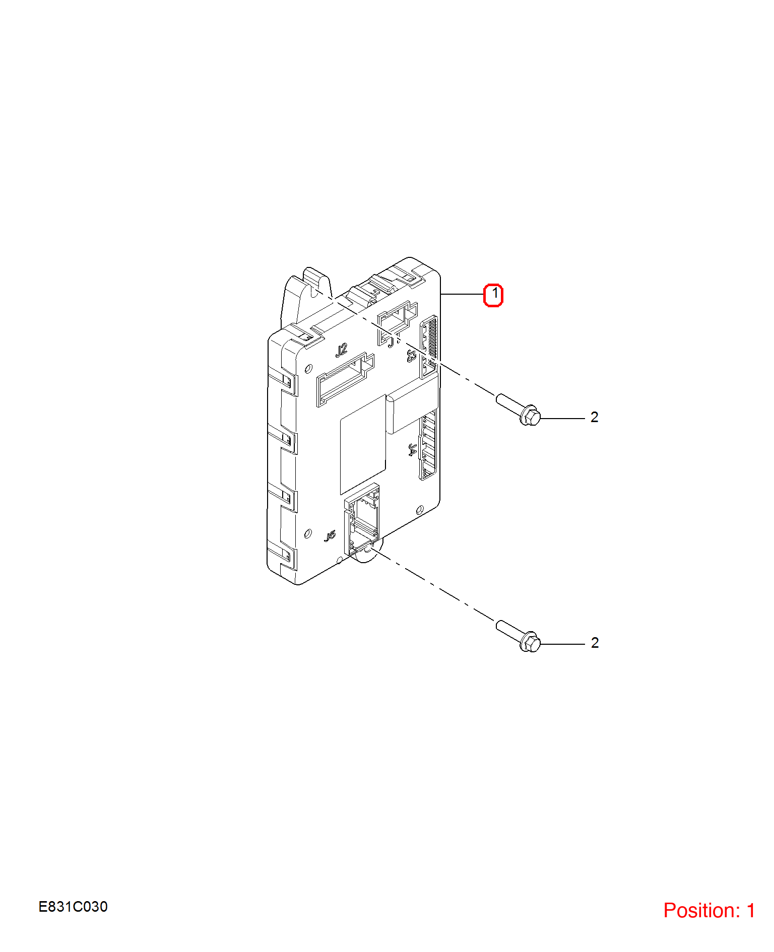 MG Body Control Module OEM 11257935 FOR MG 11257935-MG_OEM