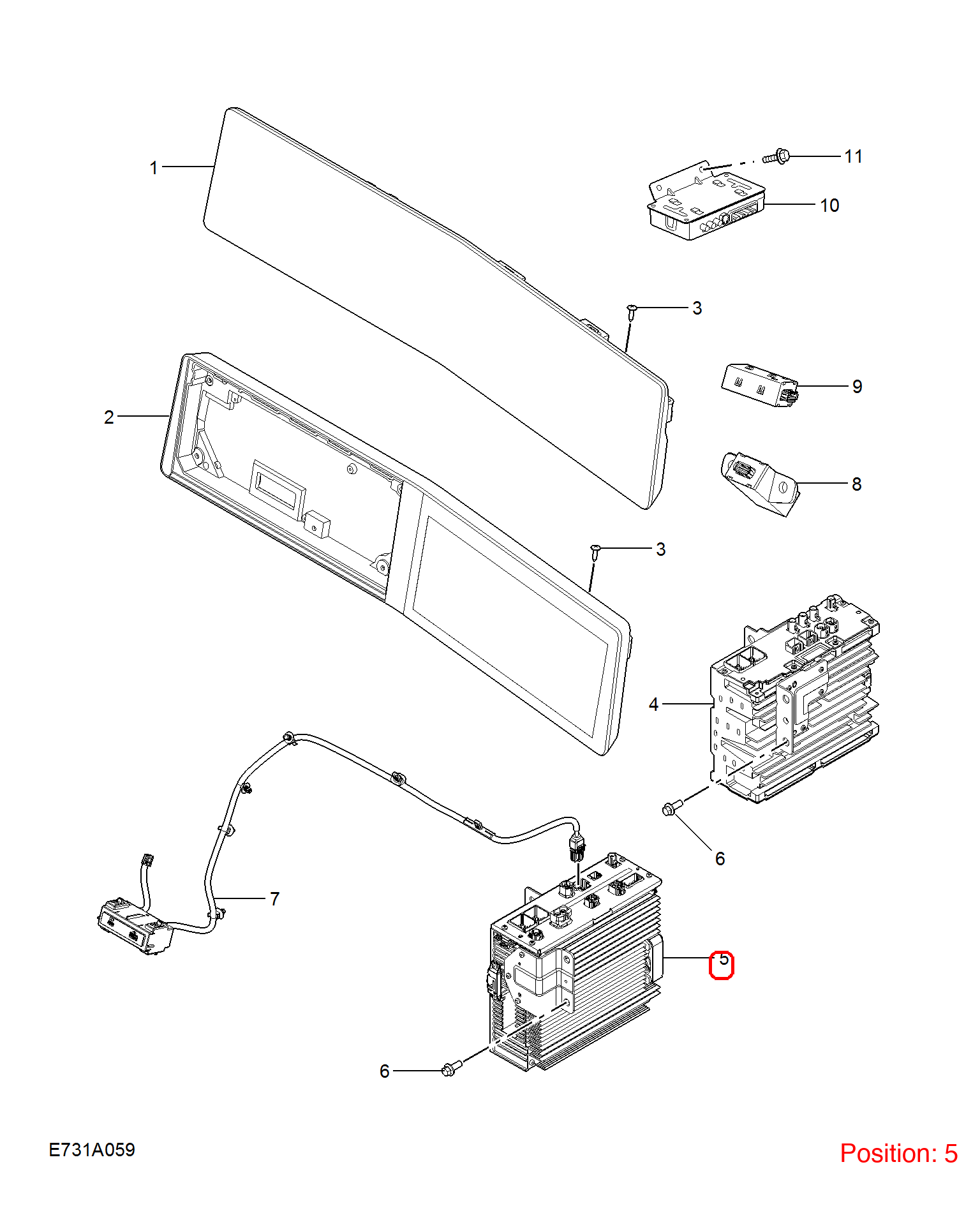 MG Body Control Module OEM 11278550 FOR MG 11278550-MG_OEM