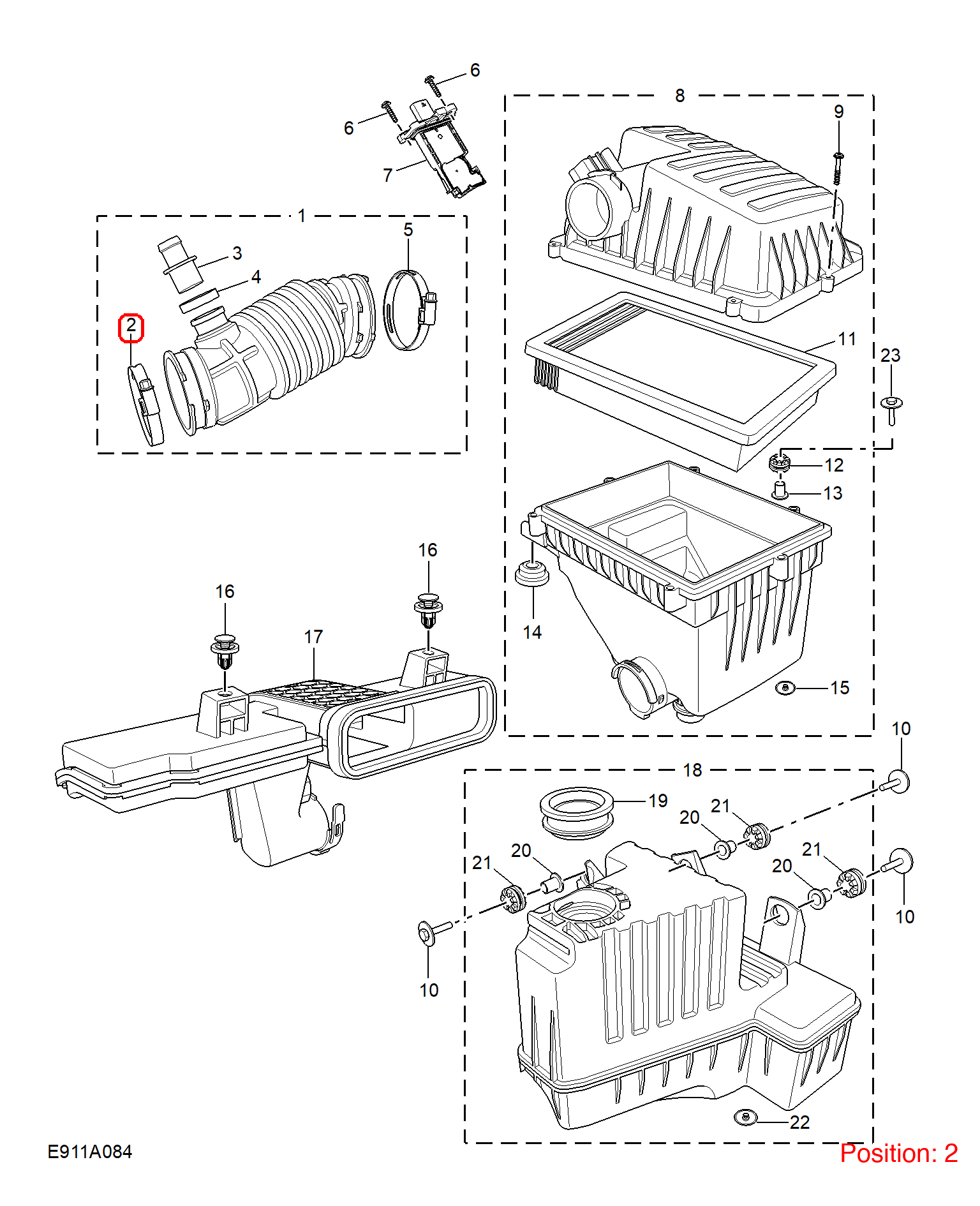 MG Clamp OEM 11344734 FOR MG5 11344734-MG_OEM