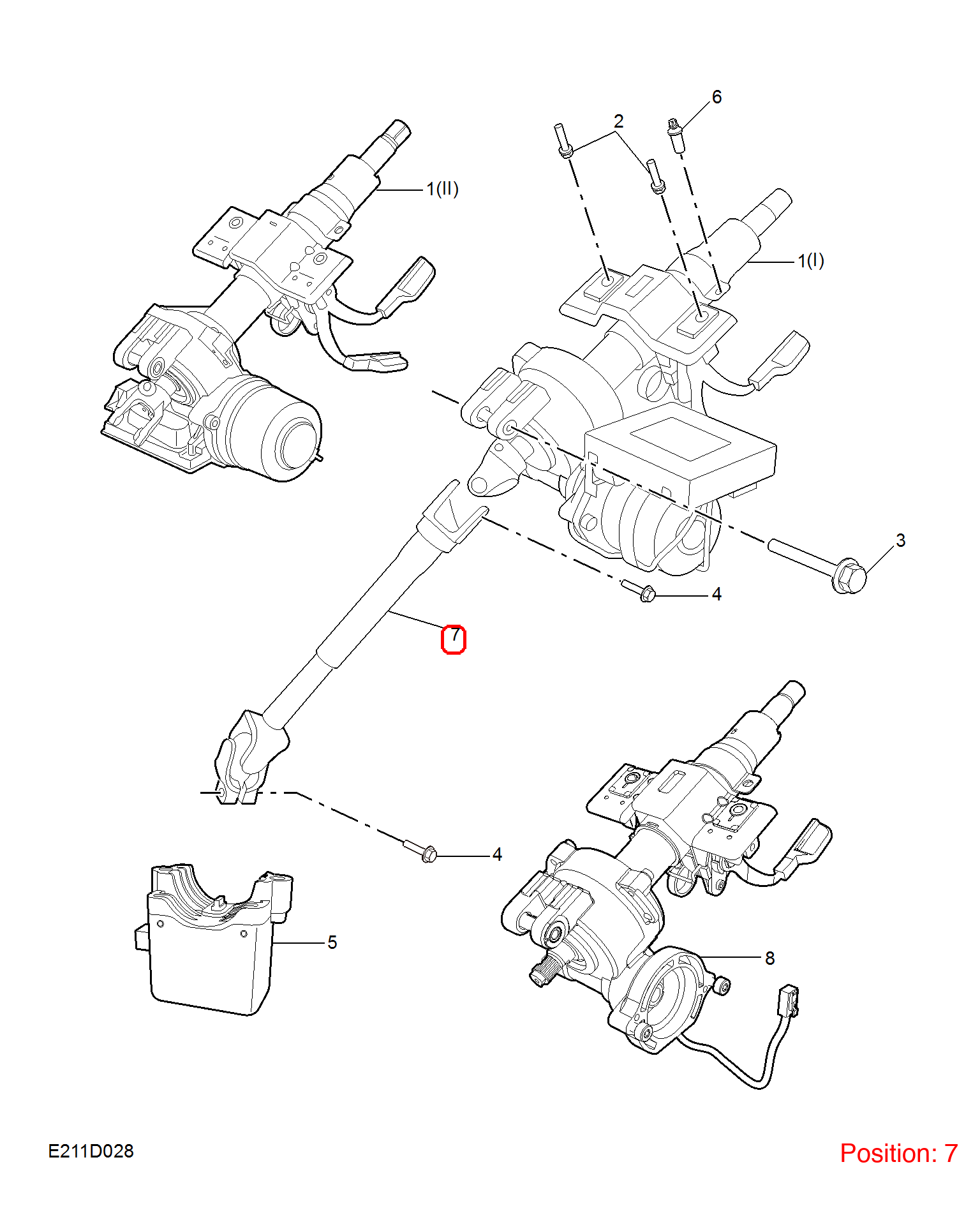 MG Steering Shaft Universal Joint OEM 11416442 FOR MG 11416442-MG_OEM