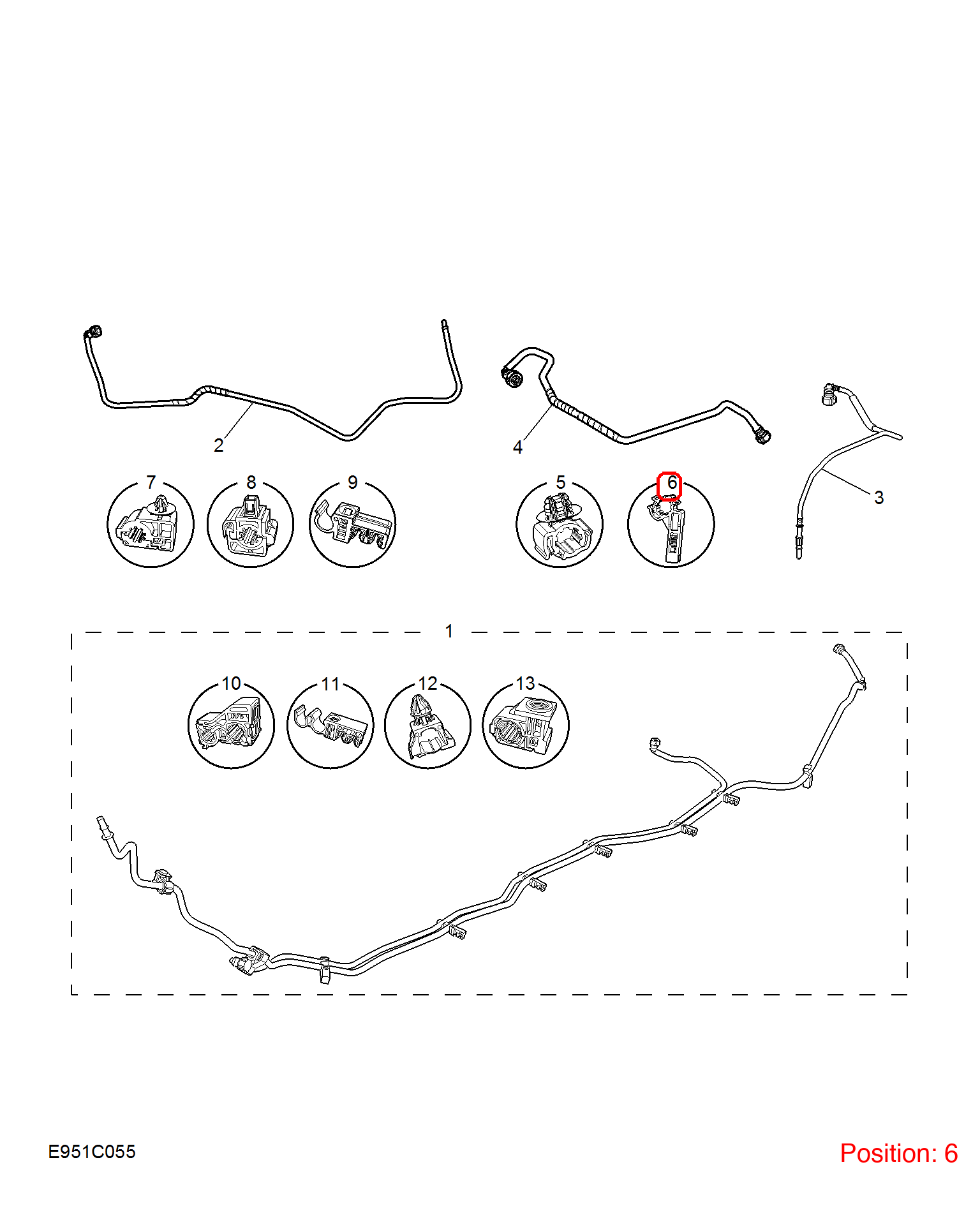 MG Clamp OEM 11430840 FOR MG5 11430840-MG_OEM