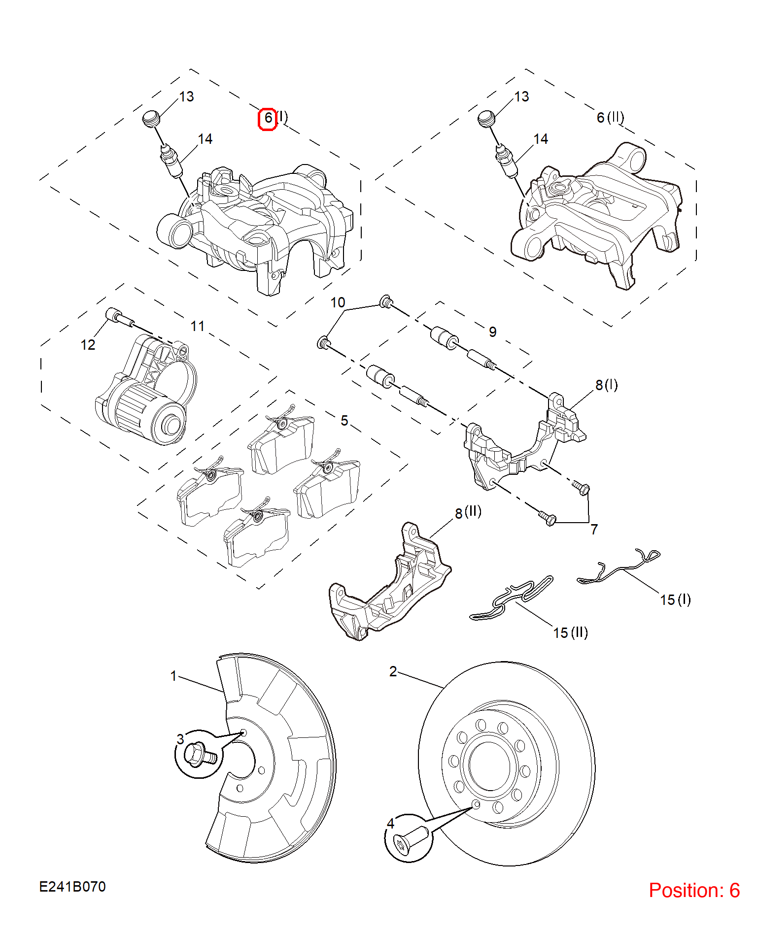 MG Wheel Cylinder OEM 11455301 FOR MG5 11455301-MG_OEM