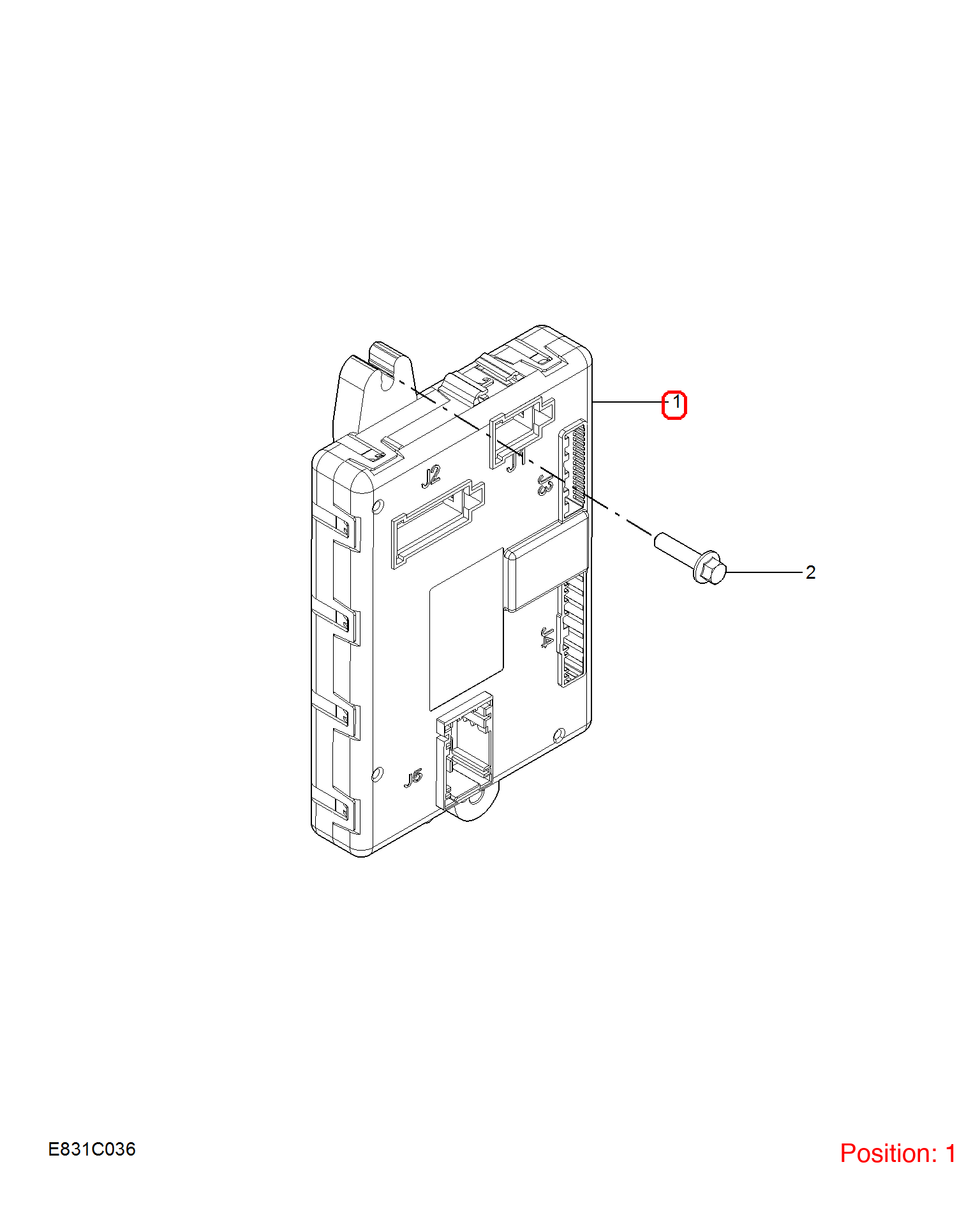 MG Body Control Module OEM 11559787 FOR MG5 11559787-MG_OEM