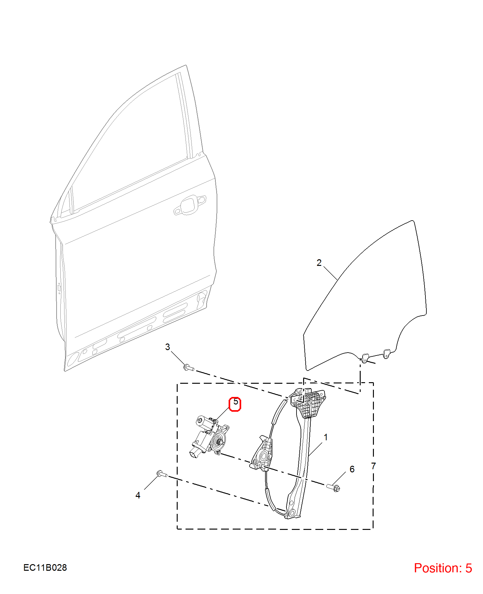 MG Window Lift Motor OEM 11574918 FOR MG 11574918-MG_OEM