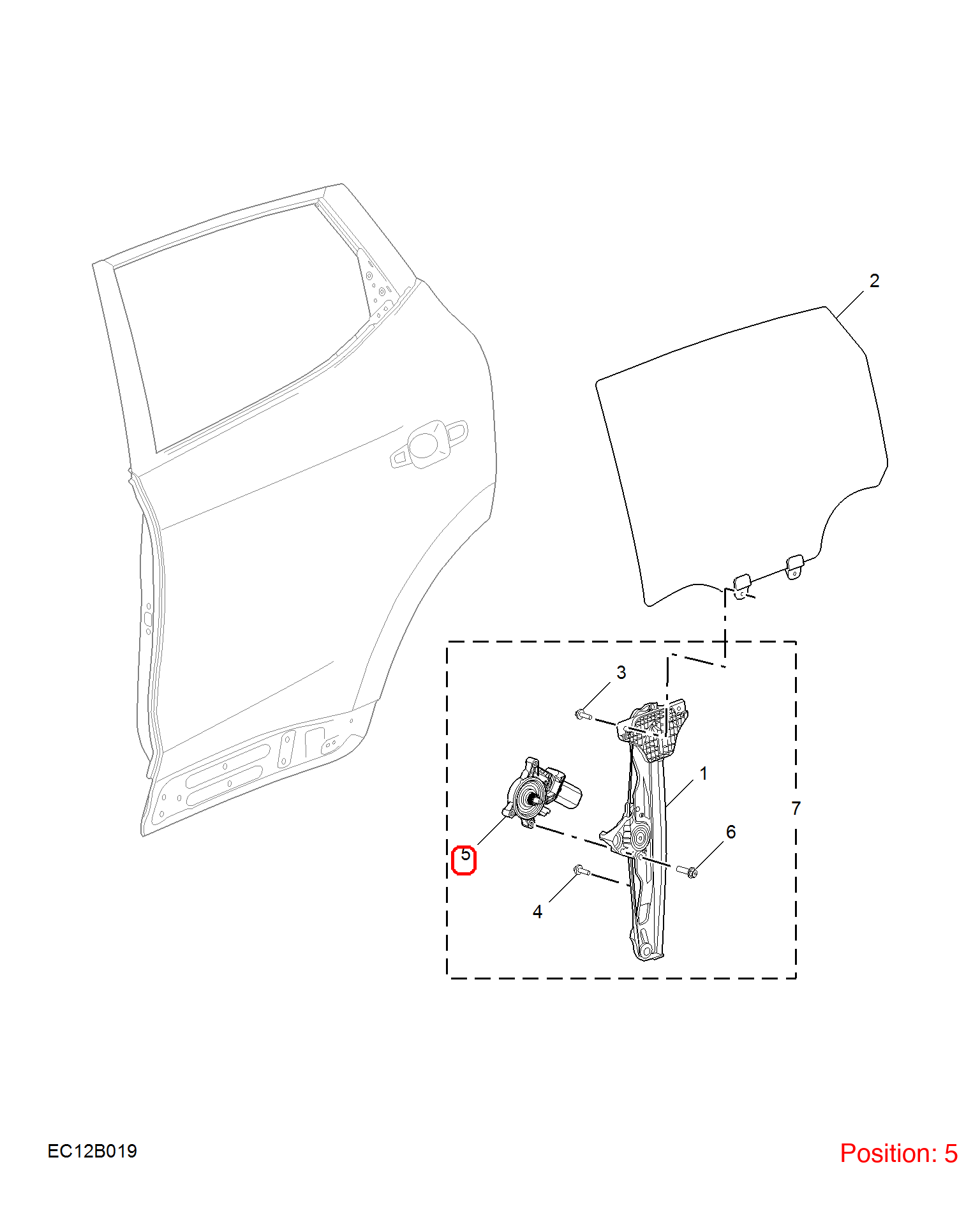 MG Window Lift Motor OEM 11574922 FOR MG 11574922-MG_OEM