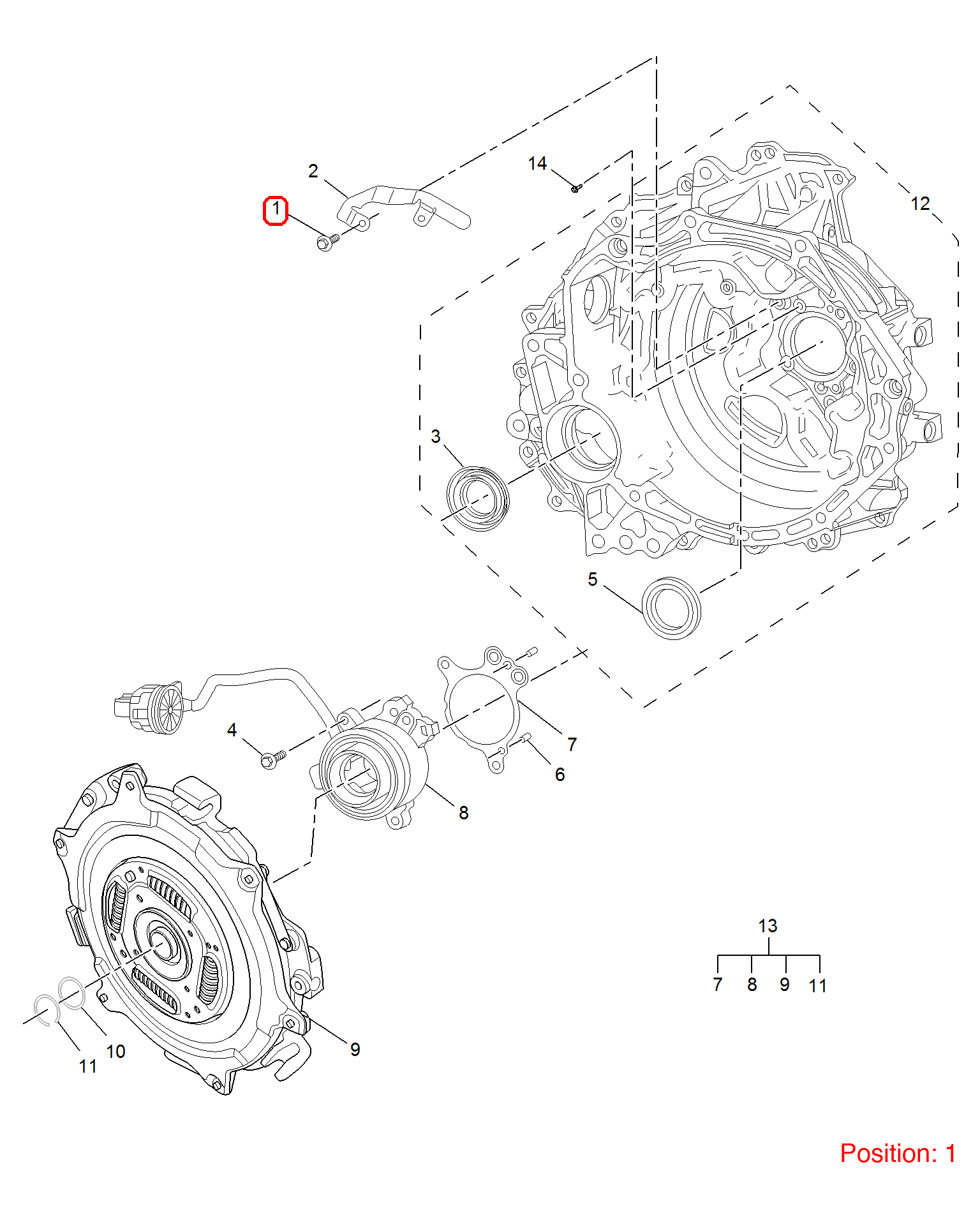 MG Screw OEM 11588713 FOR MG RX5 MG5 MG6 11588713-MG_OEM
