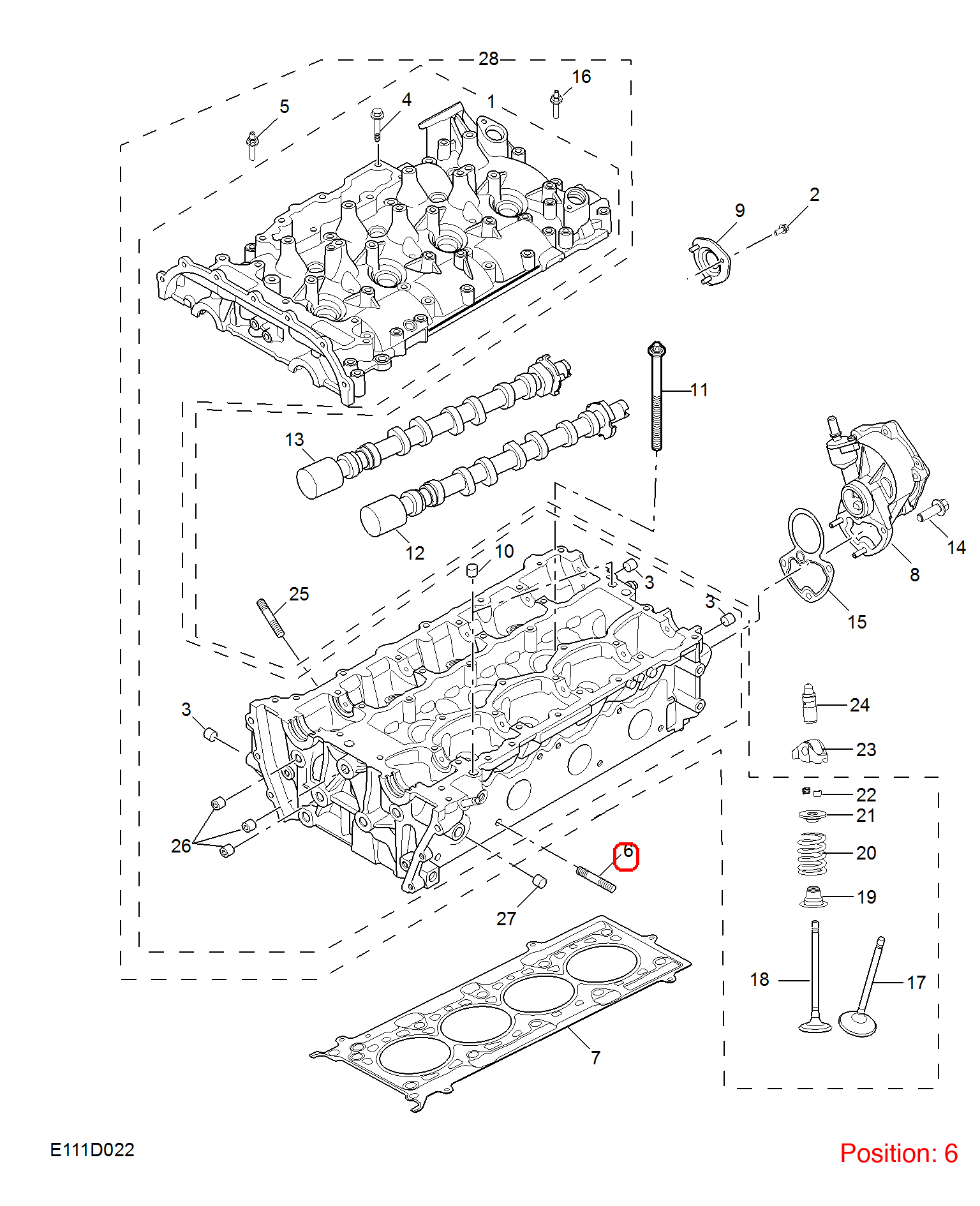 MG Exhaust pipe screw OEM 11589054 FOR MG350 MG5 MG RX5 RX8 11589054-MG_OEM