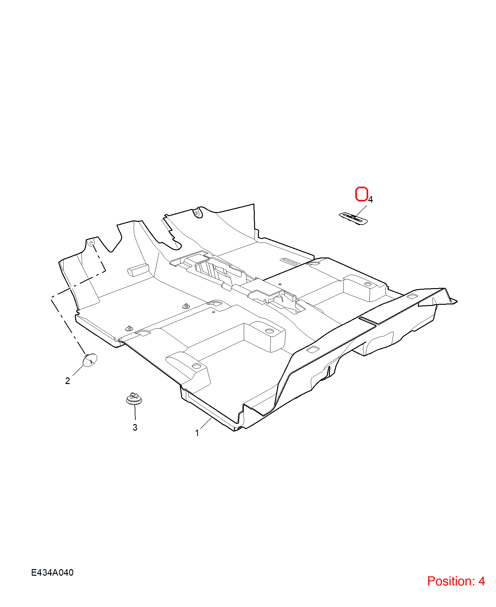 MG Trim cover OEM 11617941 FOR MG 11617941-MG_OEM