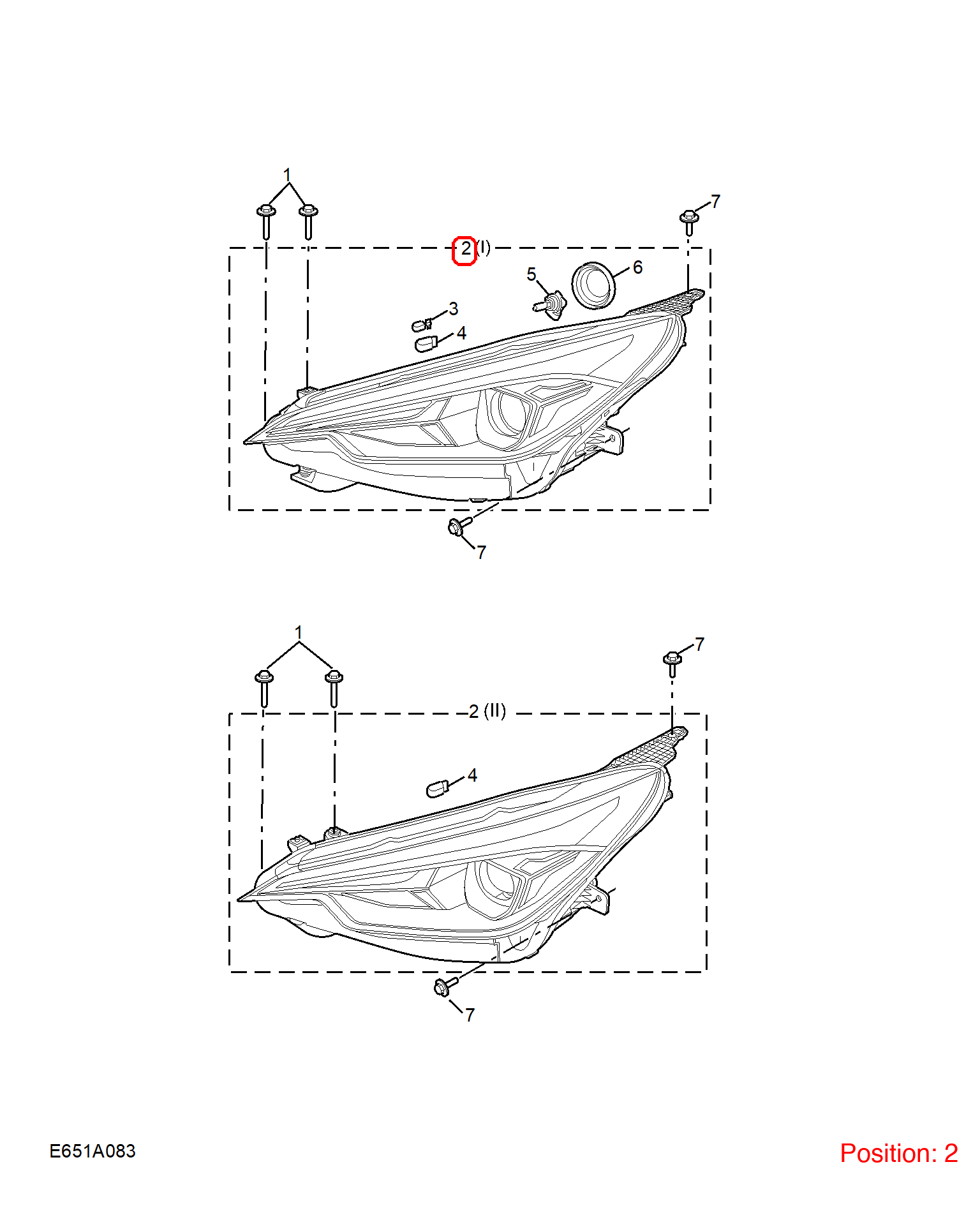 MG Headlight OEM 11637607 FOR MG5 11637607-MG_OEM