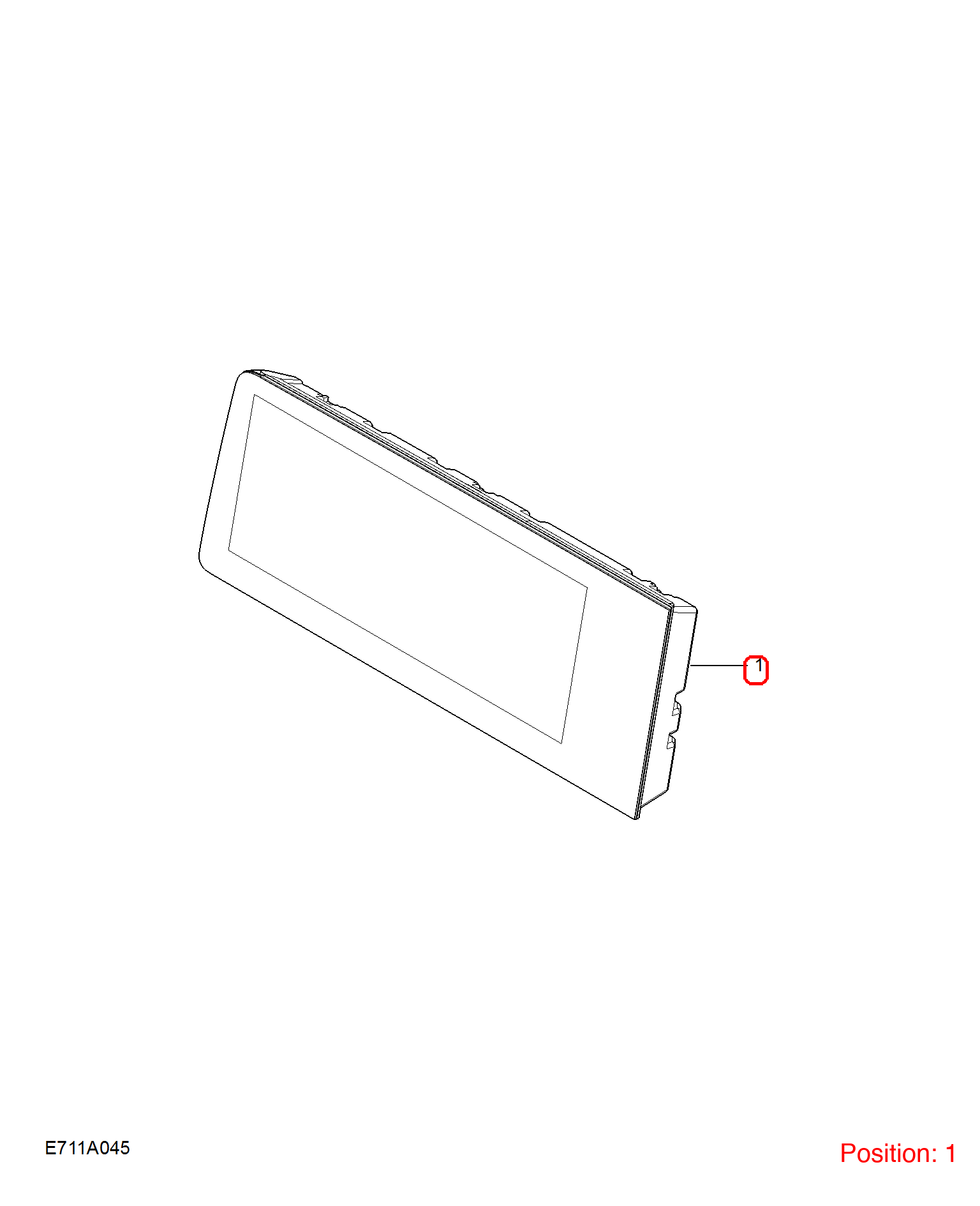 MG Combination instrument assembly OEM 11653655 FOR MG5 11653655-MG_OEM