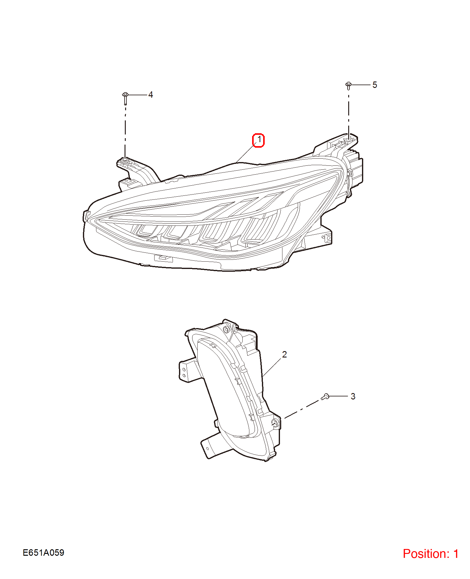 MG Headlight OEM 11780188 FOR MG 11780188-MG_OEM