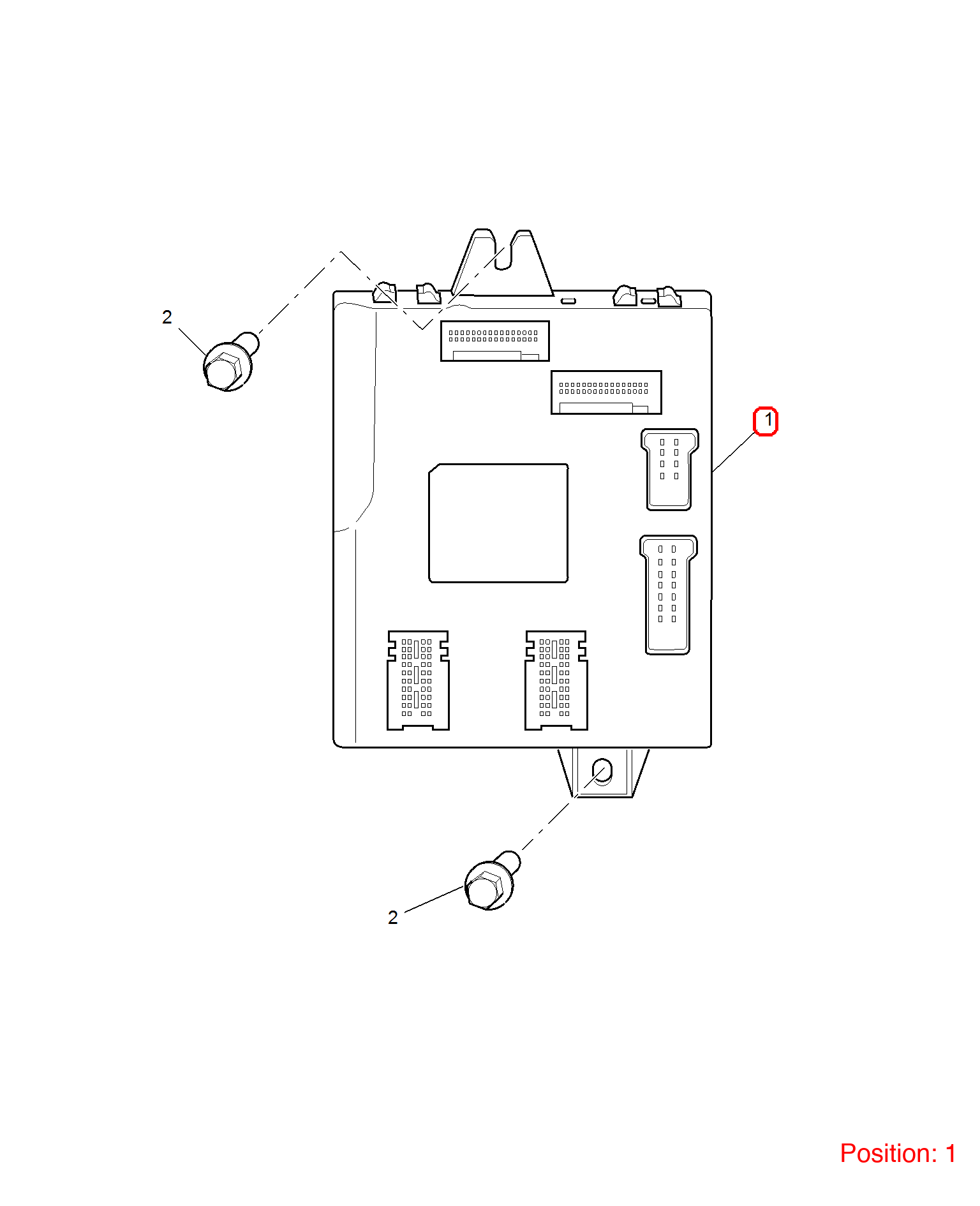 MG Body Control Module OEM 11949248 FOR MG5 11949248-MG_OEM