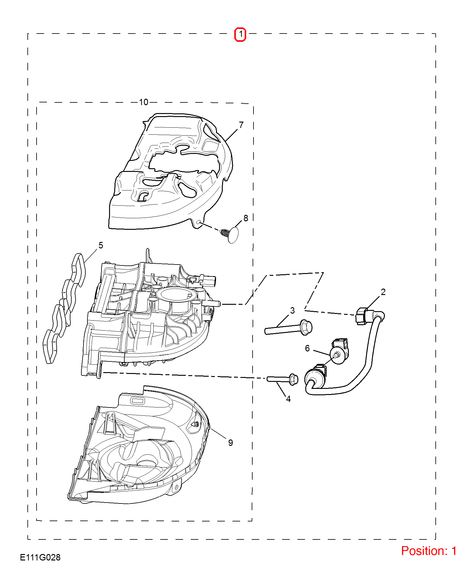 MG Intake manifold OEM 12675733 FOR RX5 12675733-MG_OEM