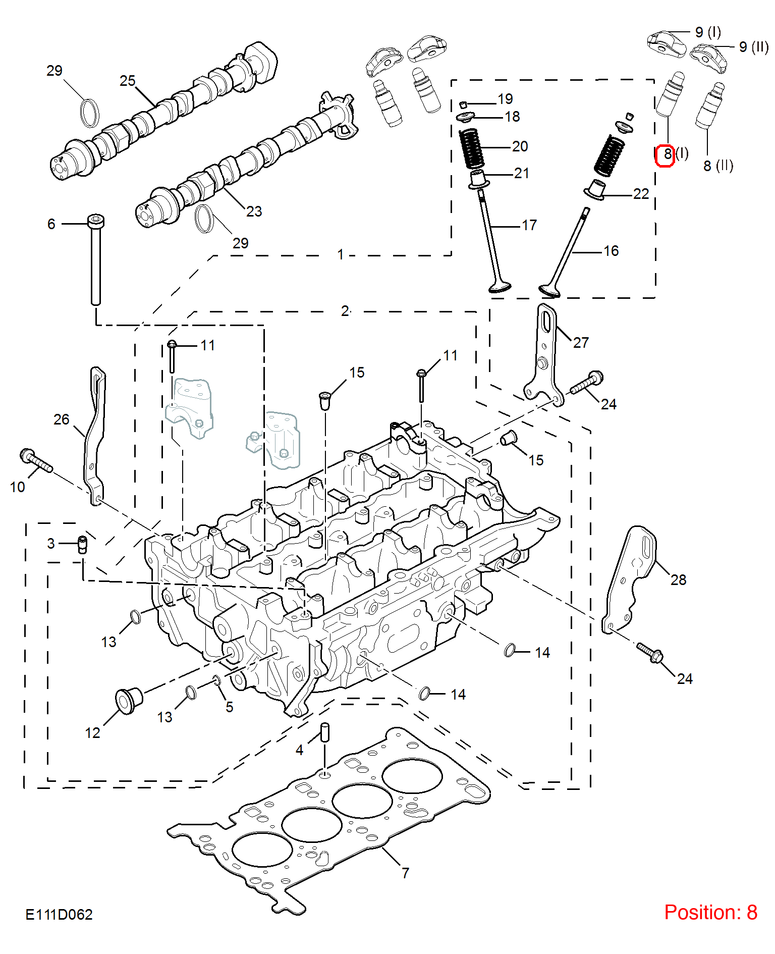 MG Hydraulic Valve Lifter OEM 12686789 FOR MG RX5 MG5 MG6 12686789-MG_OEM