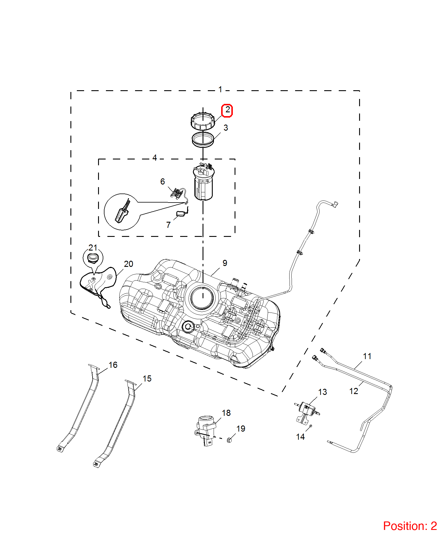MG Fuel pump seal cover OEM 30000202 FOR MG6 MG3 MG550 MG350 MG5 30000202-MG_OEM