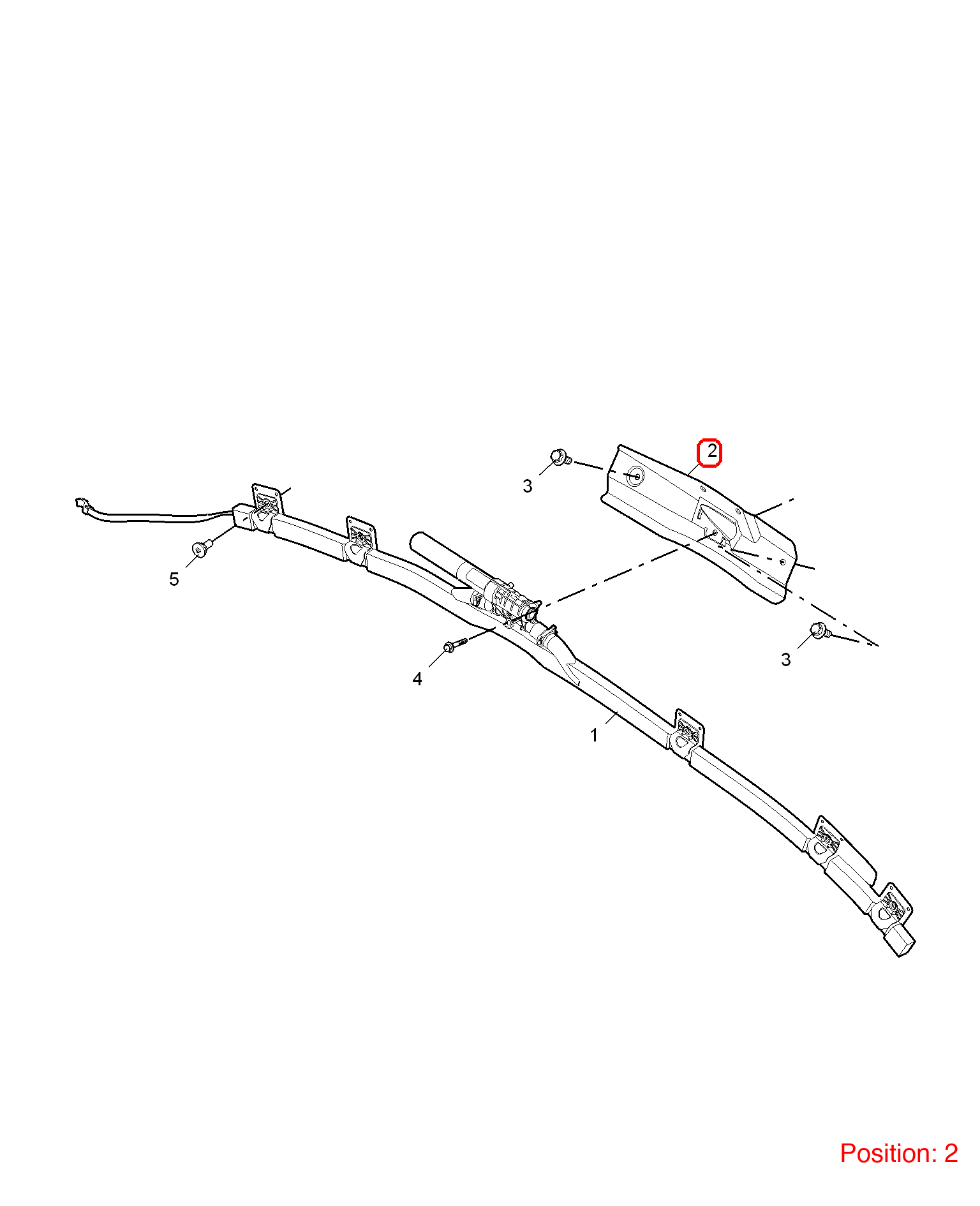 MG Bracket OEM 30000652 FOR MG6 MG550 30000652-MG_OEM
