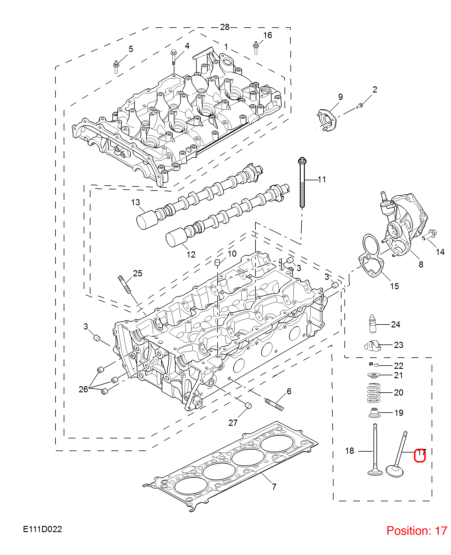 MG Valve OEM 30033241 FOR MG 30033241-MG_OEM