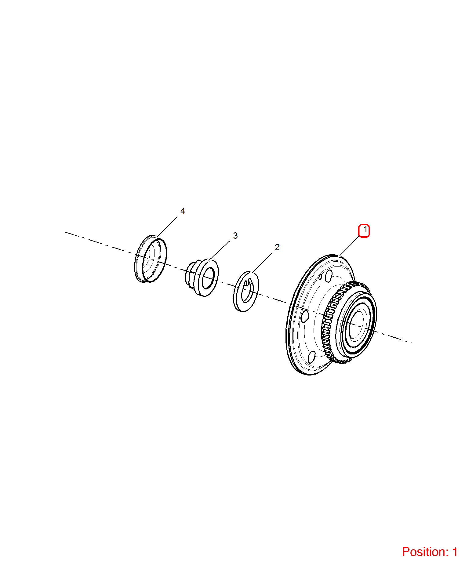 MG Wheel bearing OEM 50015650 FOR MG350 MG5 50015650-MG_OEM