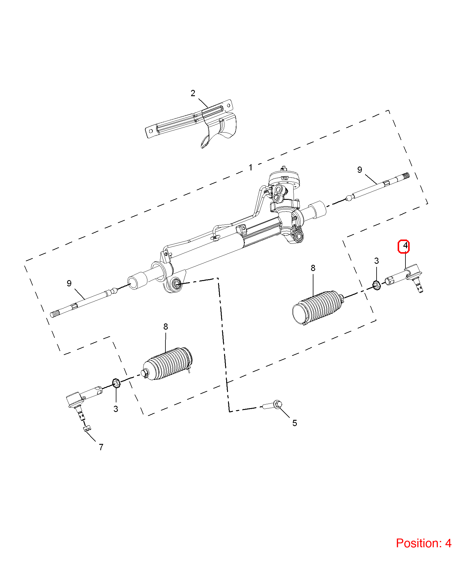 MG Tie Rod End OEM 50015839 FOR MG350 MG5 50015839-MG_OEM