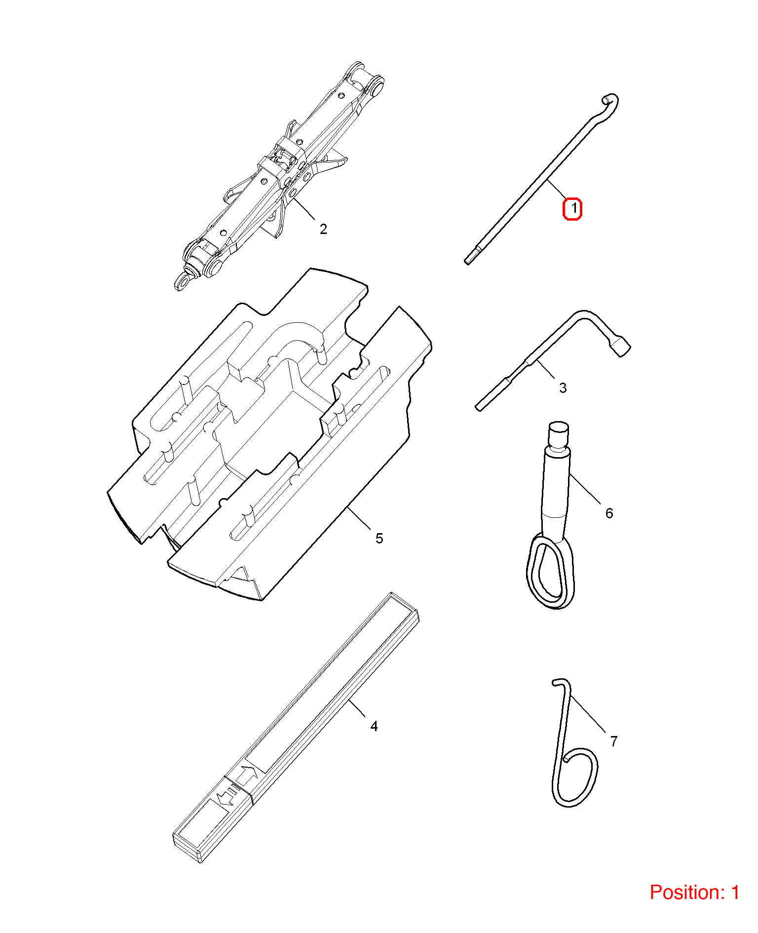 MG Wrench OEM 50016383 FOR MG6 MG550 MG350 MG5 MG750 MG RX5 50016383-MG_OEM
