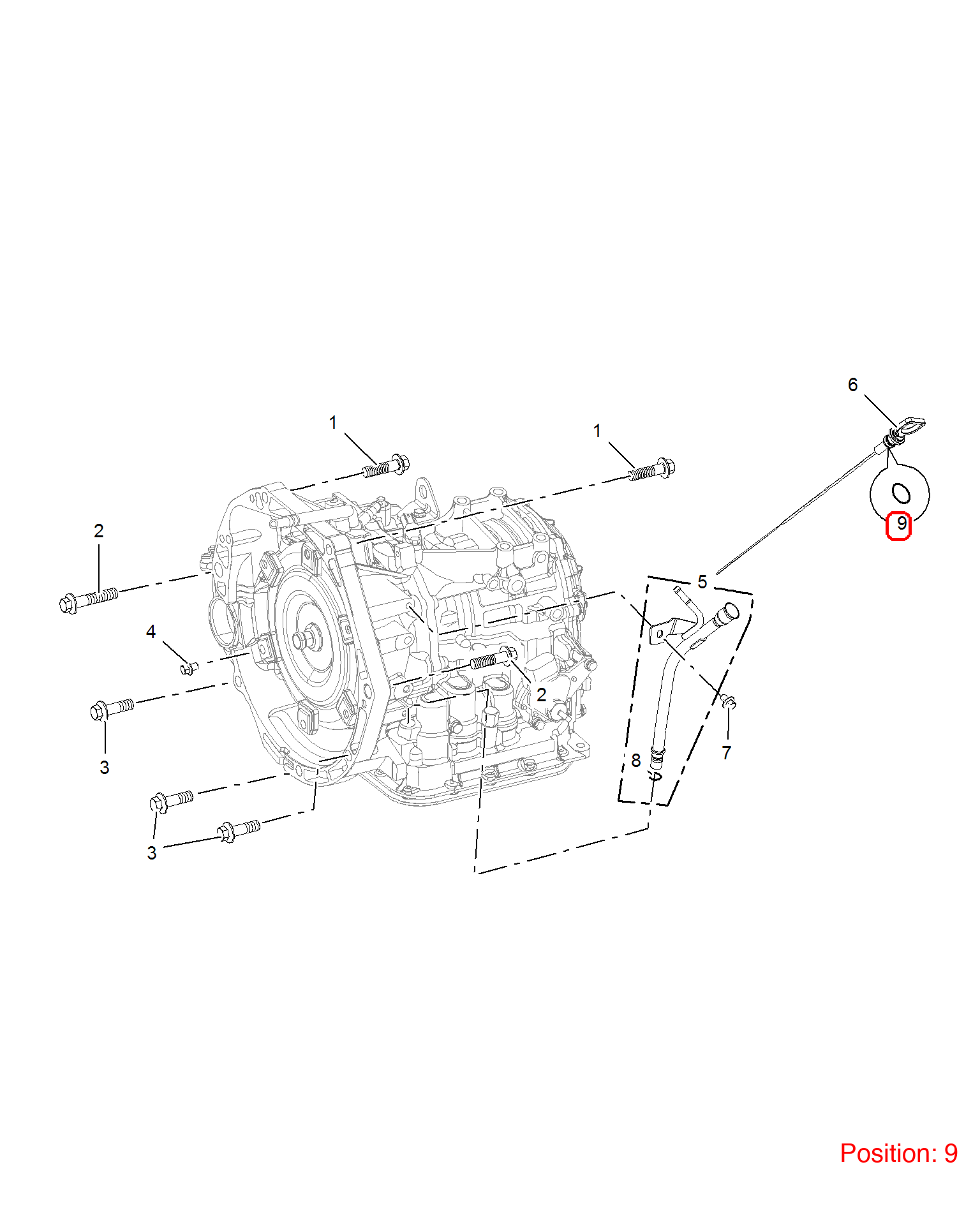 MG O-Ring OEM 68000075 FOR MG350 MG5 68000075-MG_OEM