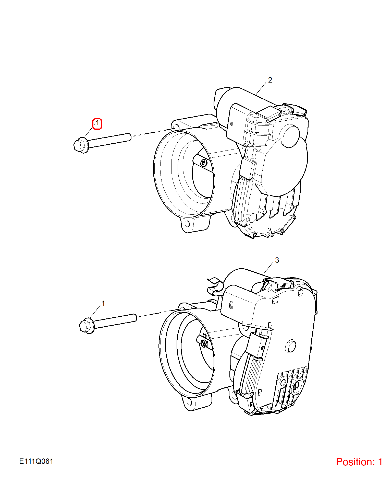 MG Screw OEM 90000161 FOR MG RX5 RX8 90000161-MG_OEM