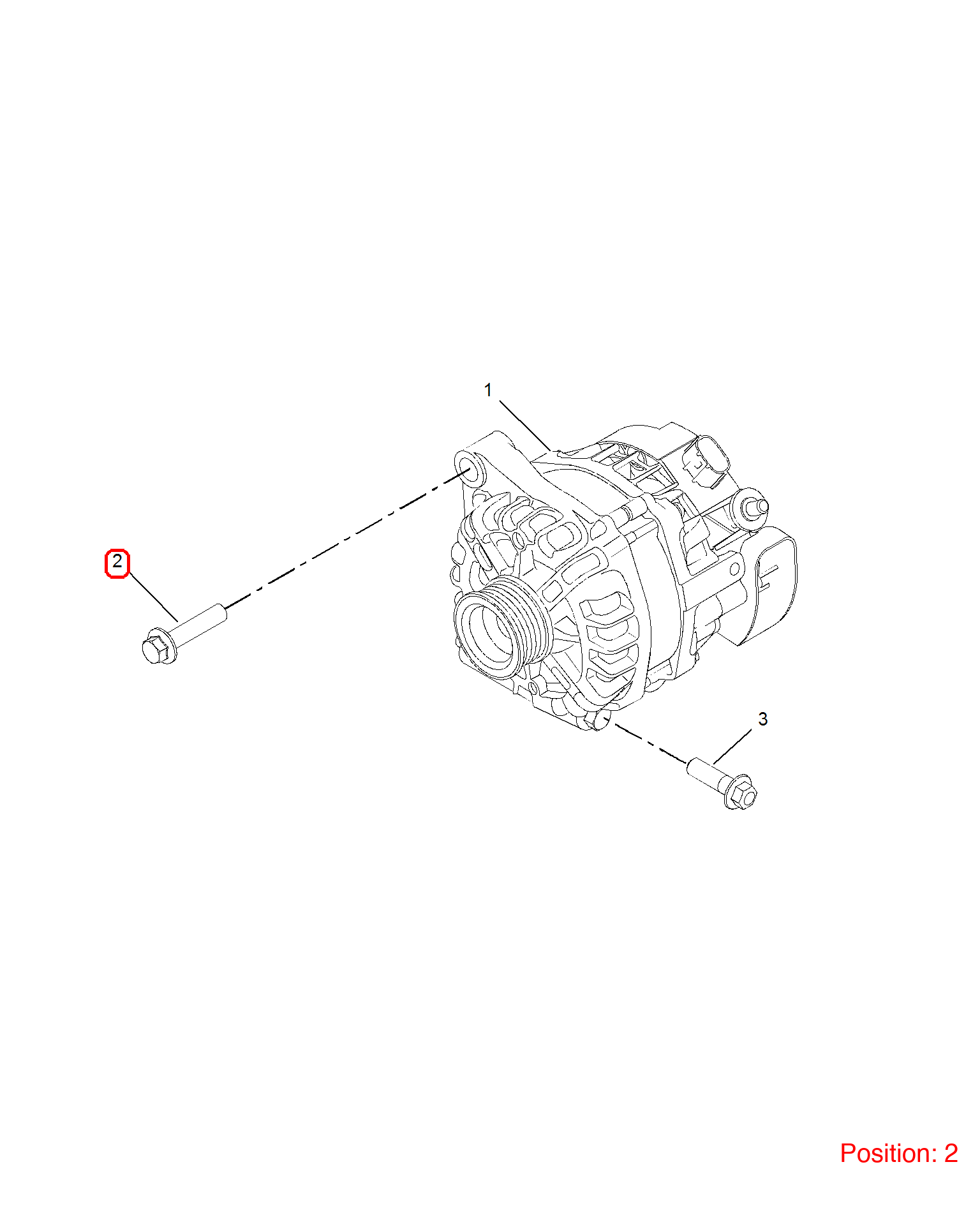MG Screw OEM 90000175 FOR MG3 MG350 MG5 MG 90000175-MG_OEM