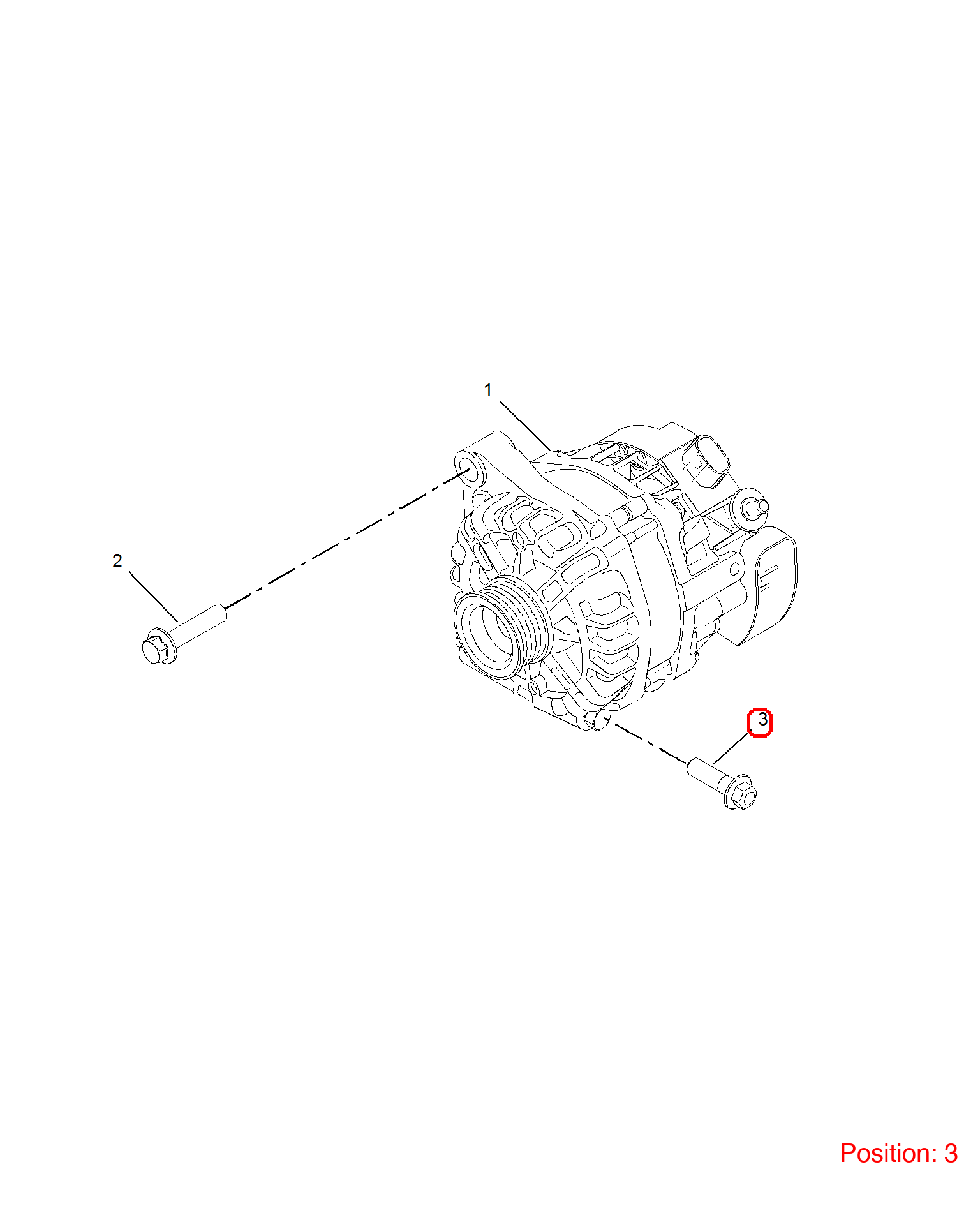 MG Screw OEM 90000182 FOR MG3 MG350 MG5 90000182-MG_OEM