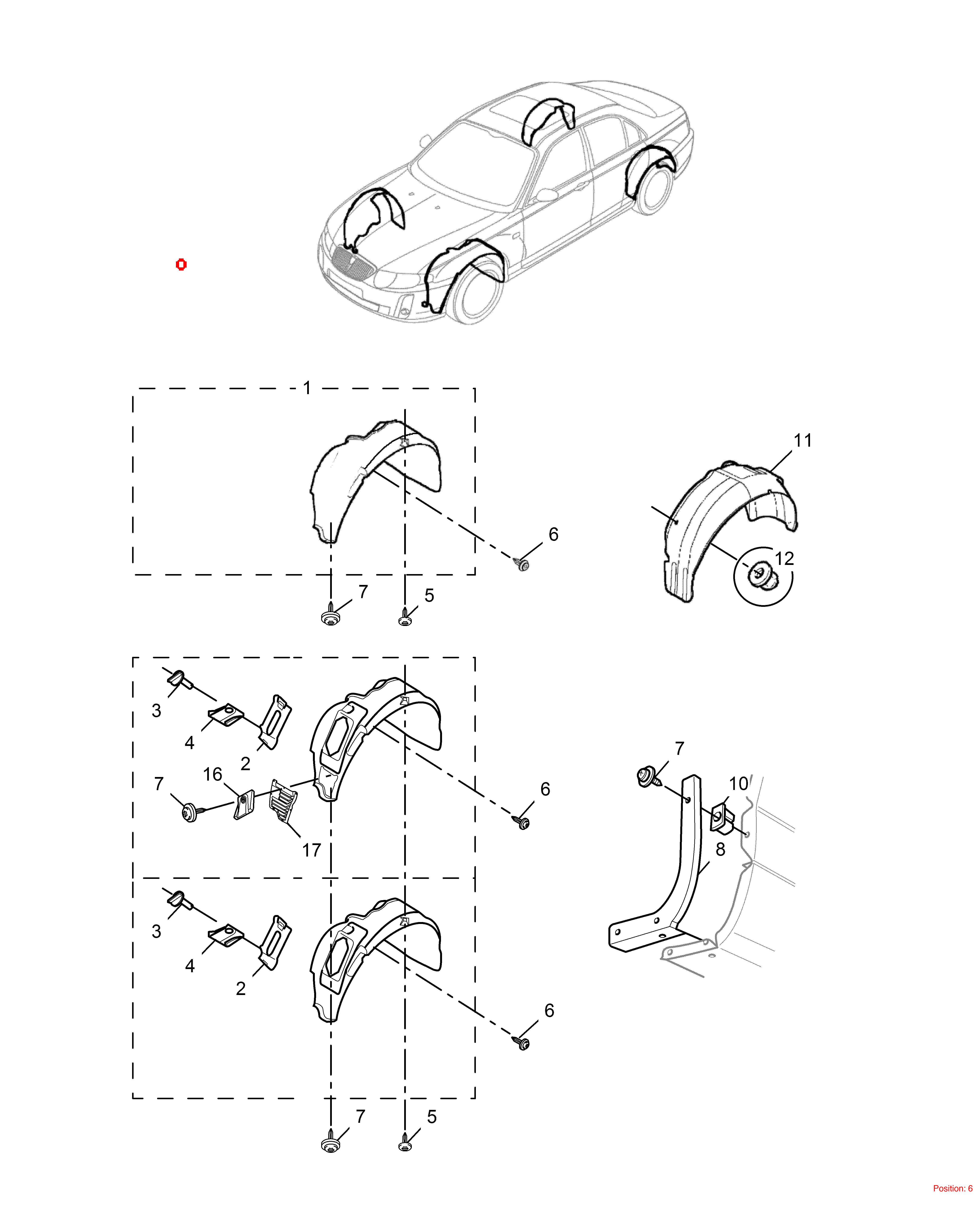 MG Buckle OEM 90003389 FOR MG750 MG 90003389-MG_OEM