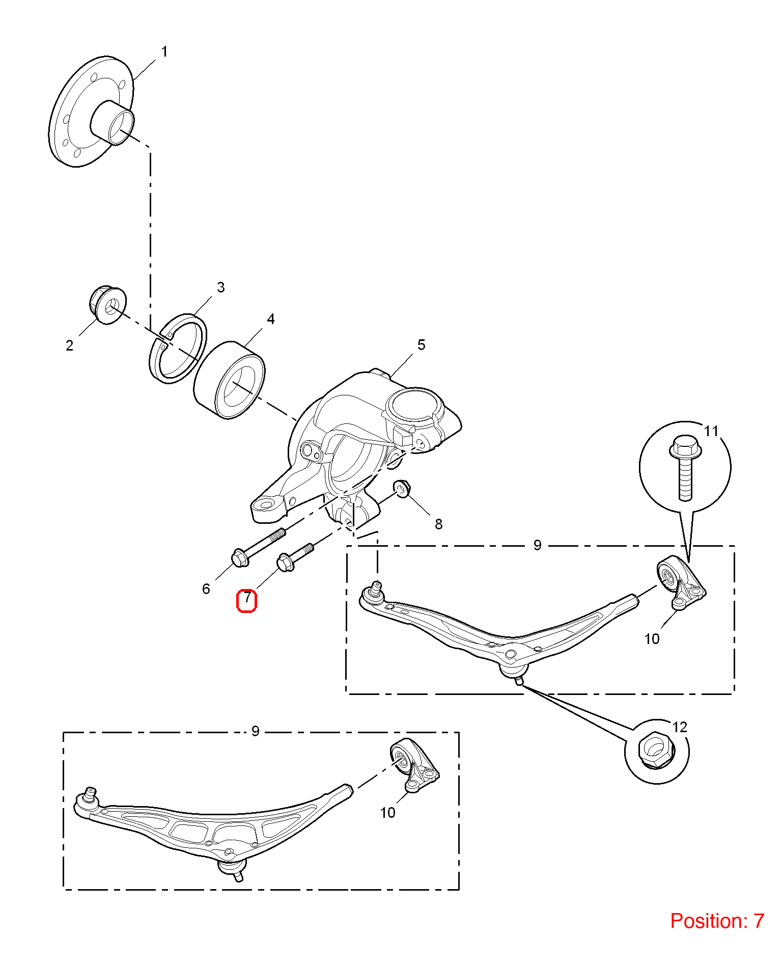 MG Screw OEM 90003514 FOR MG6 MG3 MG550 90003514-MG_OEM