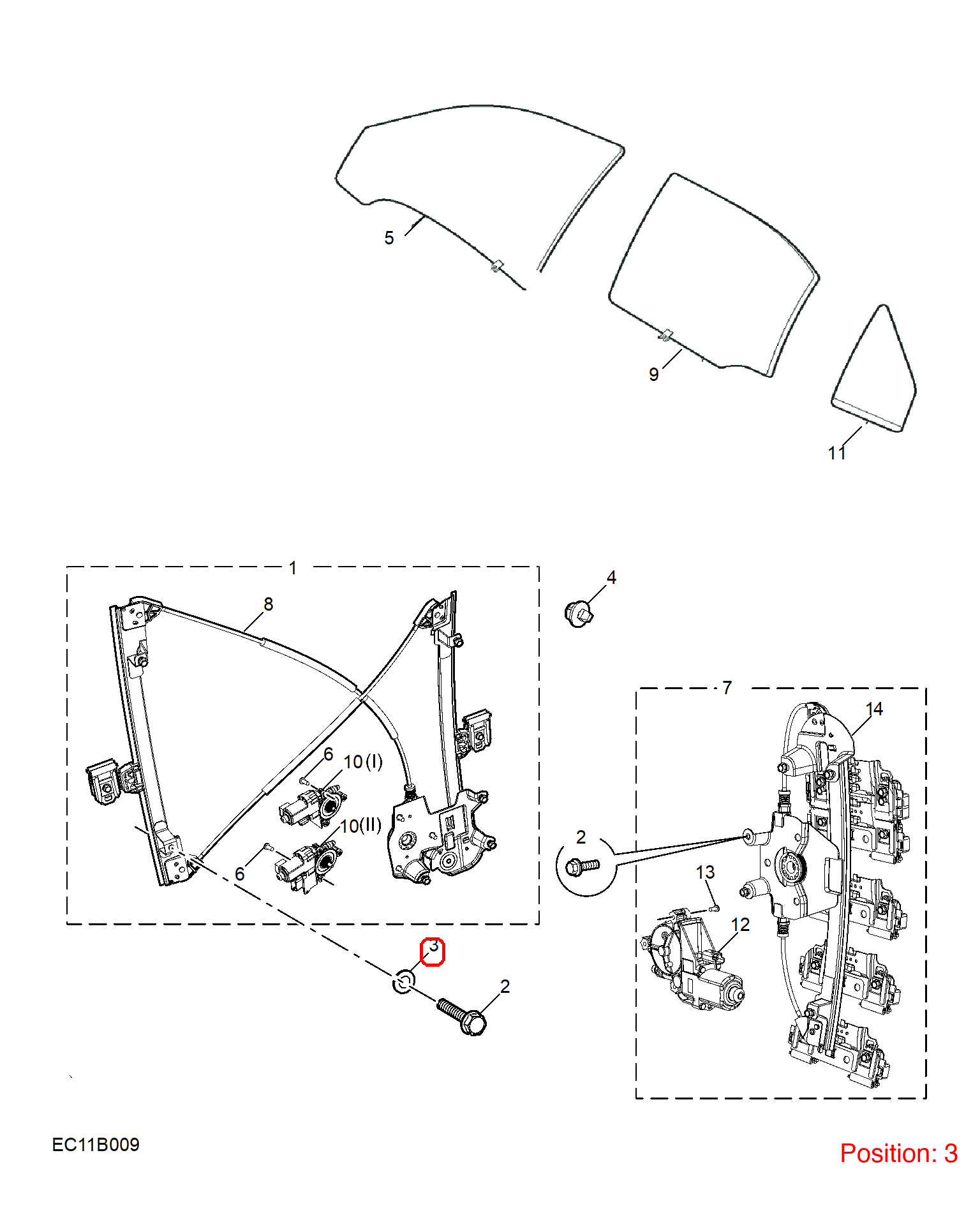 MG Seal gasket OEM 90003536 FOR MG6 MG550 MG750 90003536-MG_OEM