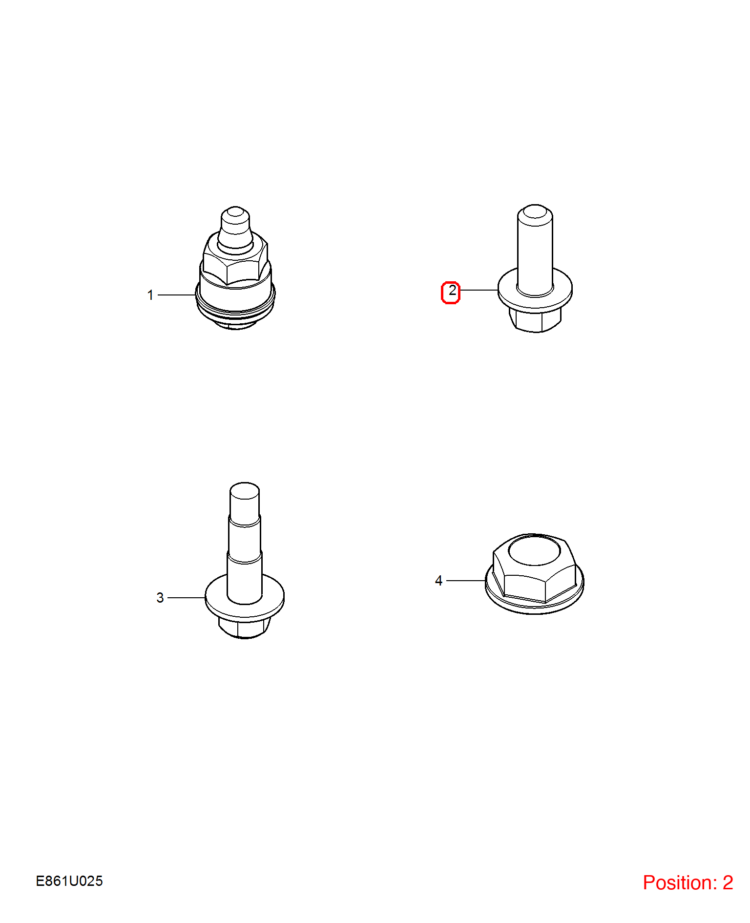 MG Screw OEM 90003585 FOR MG6 MG550 MG750 MG RX5 RX8 90003585-MG_OEM