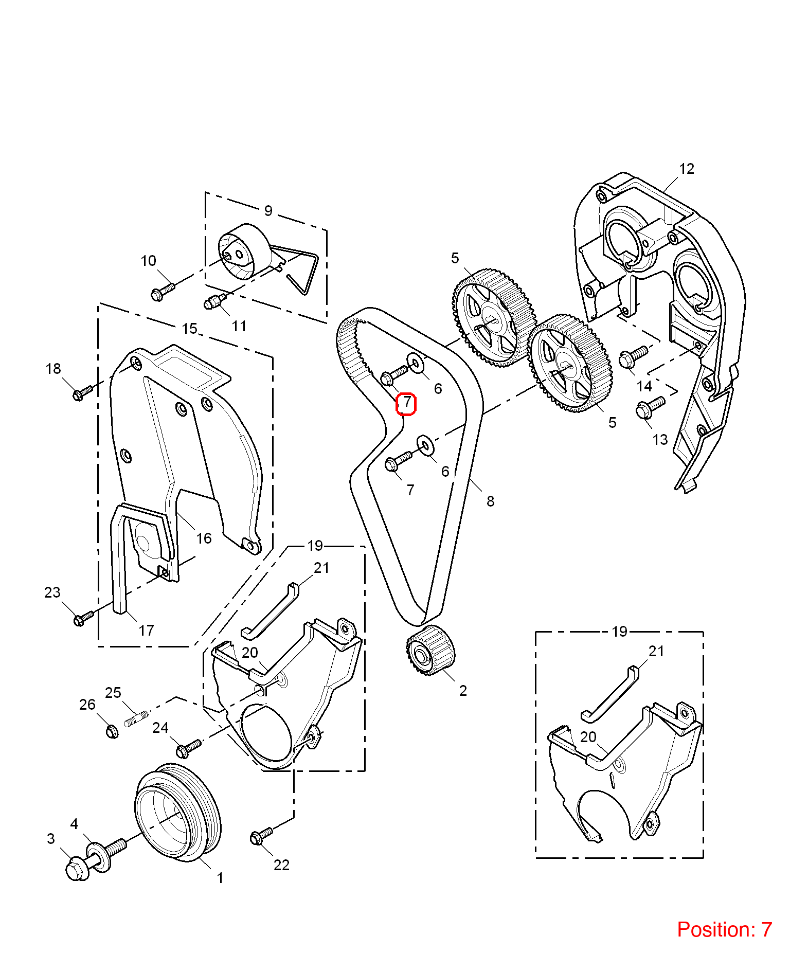 MG Screw OEM 90003628 FOR MG6 MG550 90003628-MG_OEM