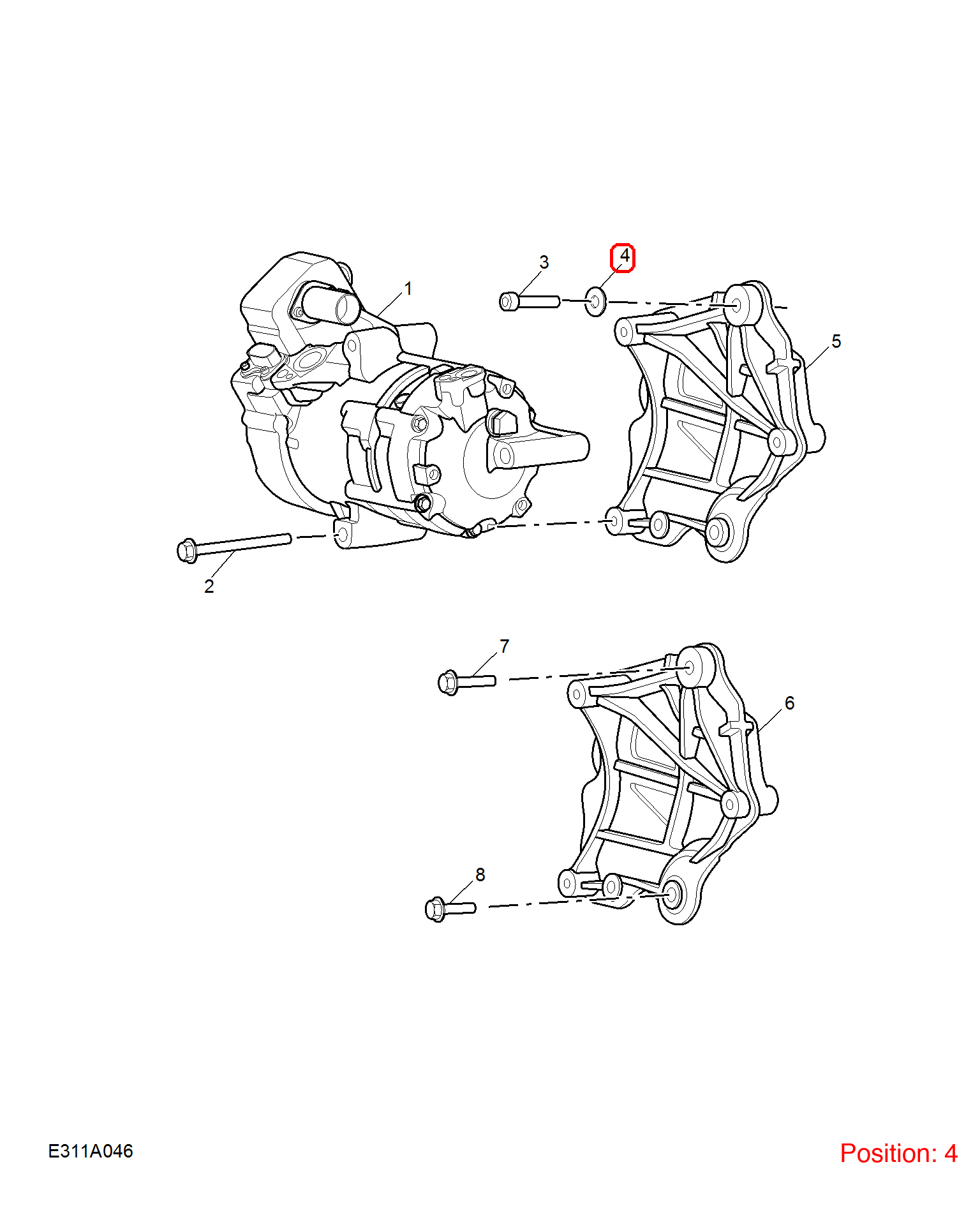 MG Exhaust Catalytic Converter Gasket OEM 90003908 FOR MG6 MG3 MG550 MG RX5 RX8 90003908-MG_OEM