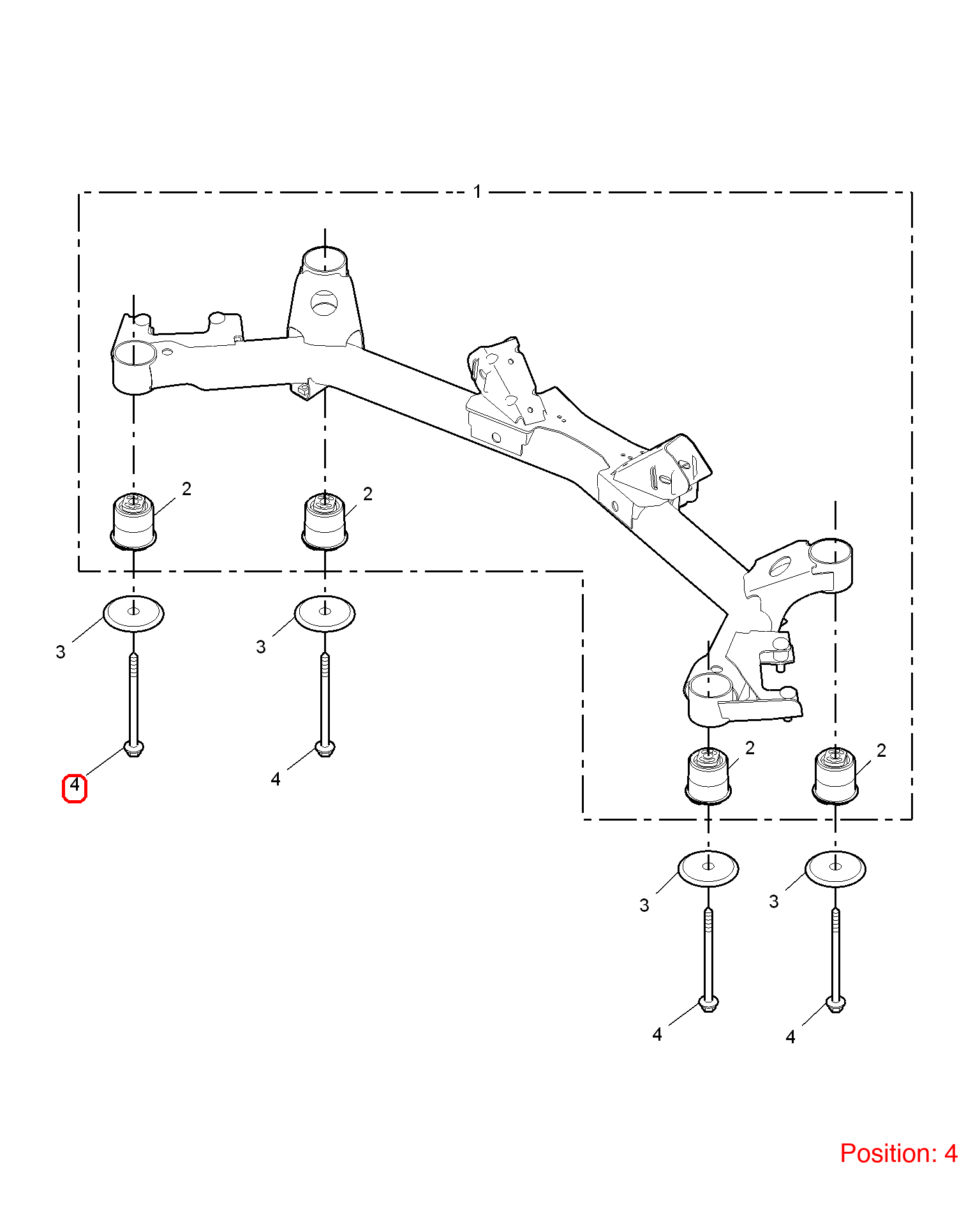 MG Screw OEM 90004084 FOR MG6 MG3 MG550 90004084-MG_OEM