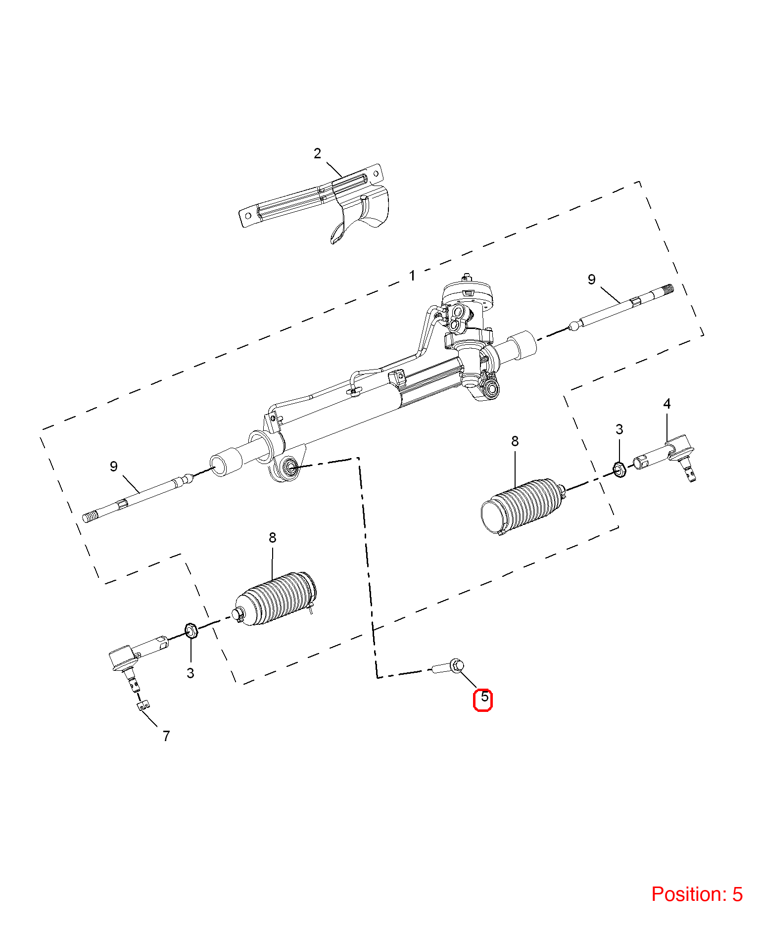 MG Screw OEM 90004618 FOR MG350 MG5 90004618-MG_OEM