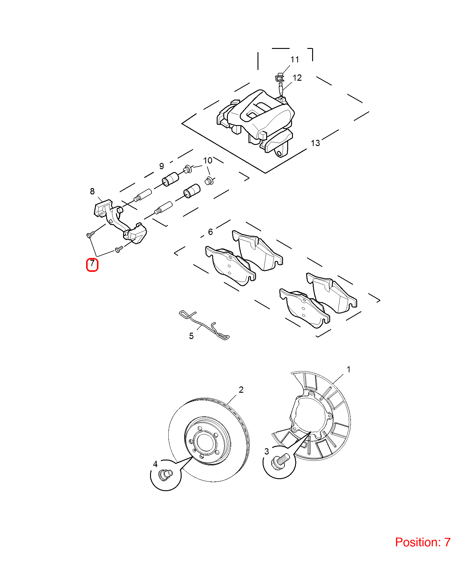 MG Screw OEM 90004628 FOR MG RX5 90004628-MG_OEM