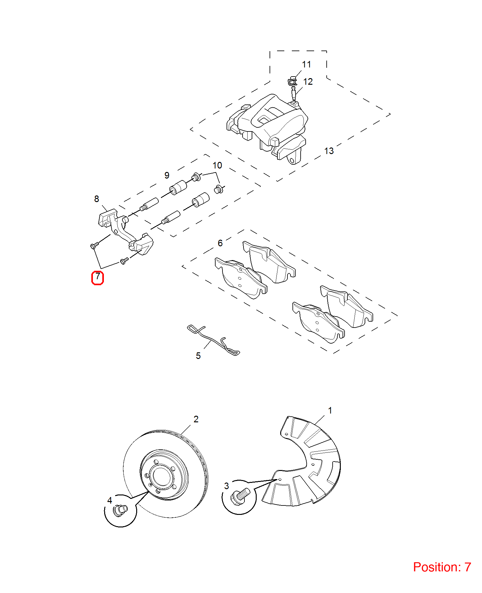 MG Screw OEM 90004629 FOR MG6 90004629-MG_OEM